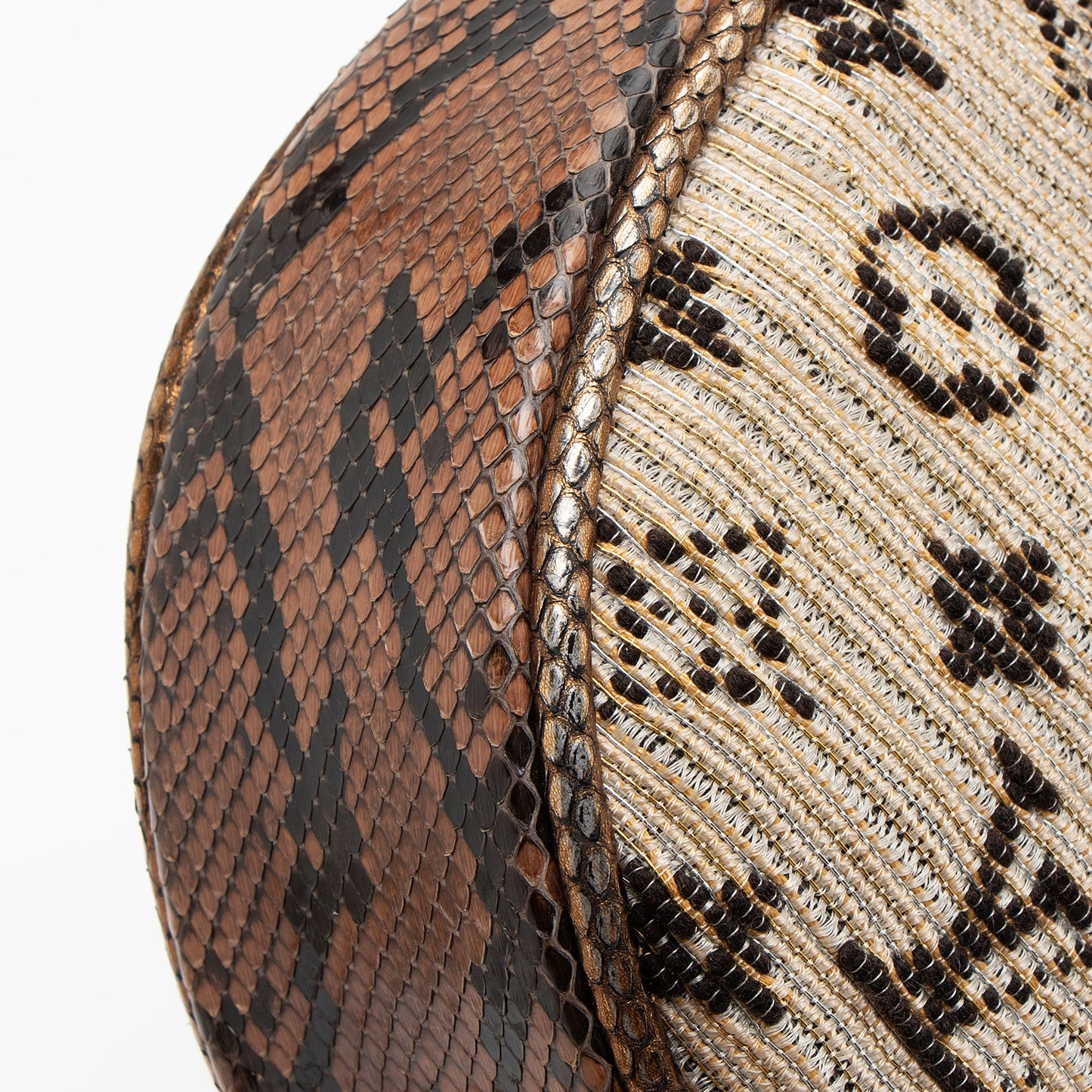 Louis Vuitton Limited Edition Python Monogram Empire Ponant Flap Shoulder Bag