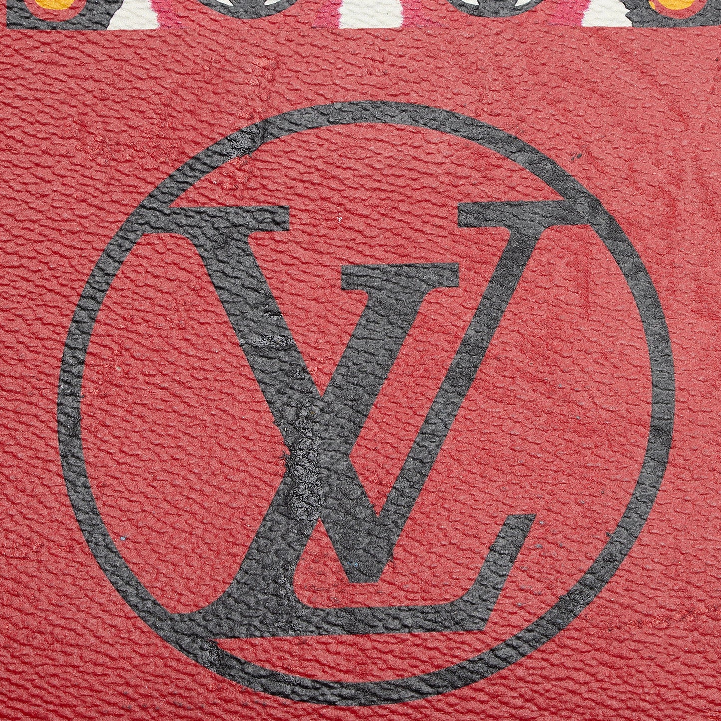 Louis Vuitton Limited Edition Reverse Monogram Canvas Kabuki Pochette (SHF-9VUPm7)