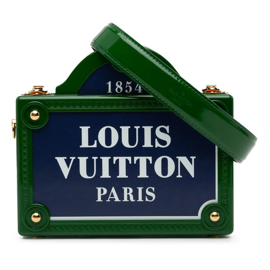 Louis Vuitton Logo Trunk Petite Malle (SHG-x4Nttq)