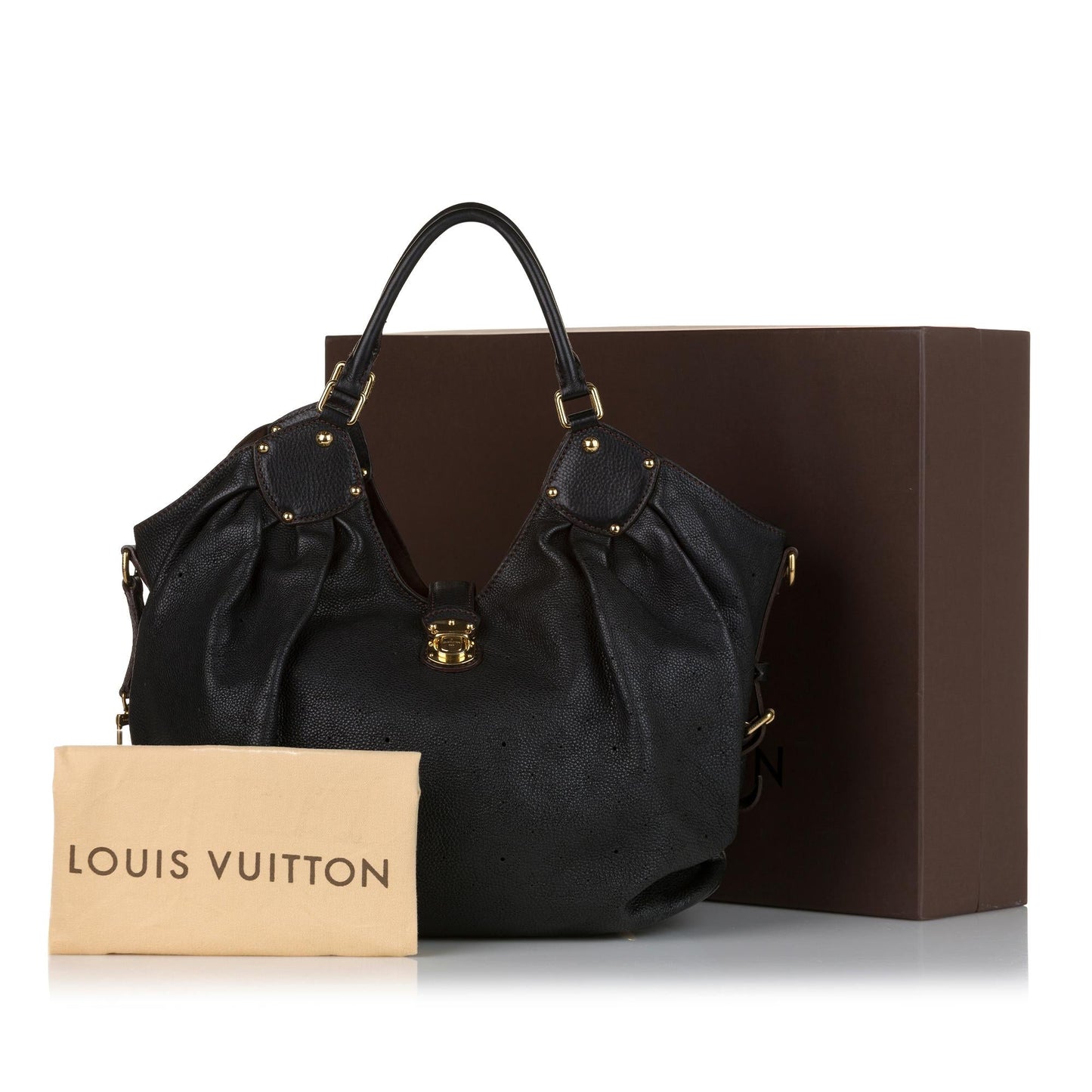 Louis Vuitton Mahina L Hobo Bag (SHG-35002)