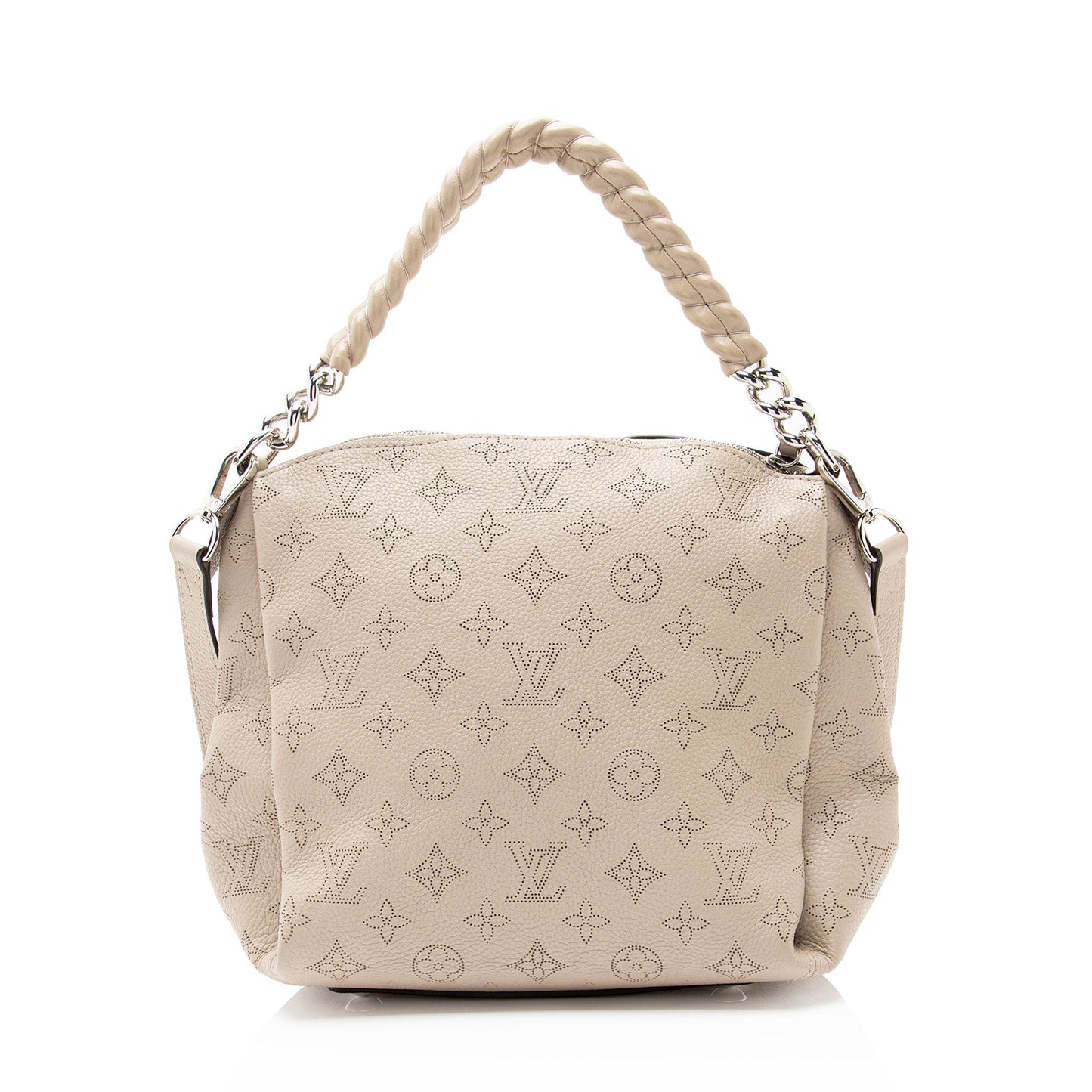 Louis Vuitton Mahina Leather Babylone Chain BB Satchel