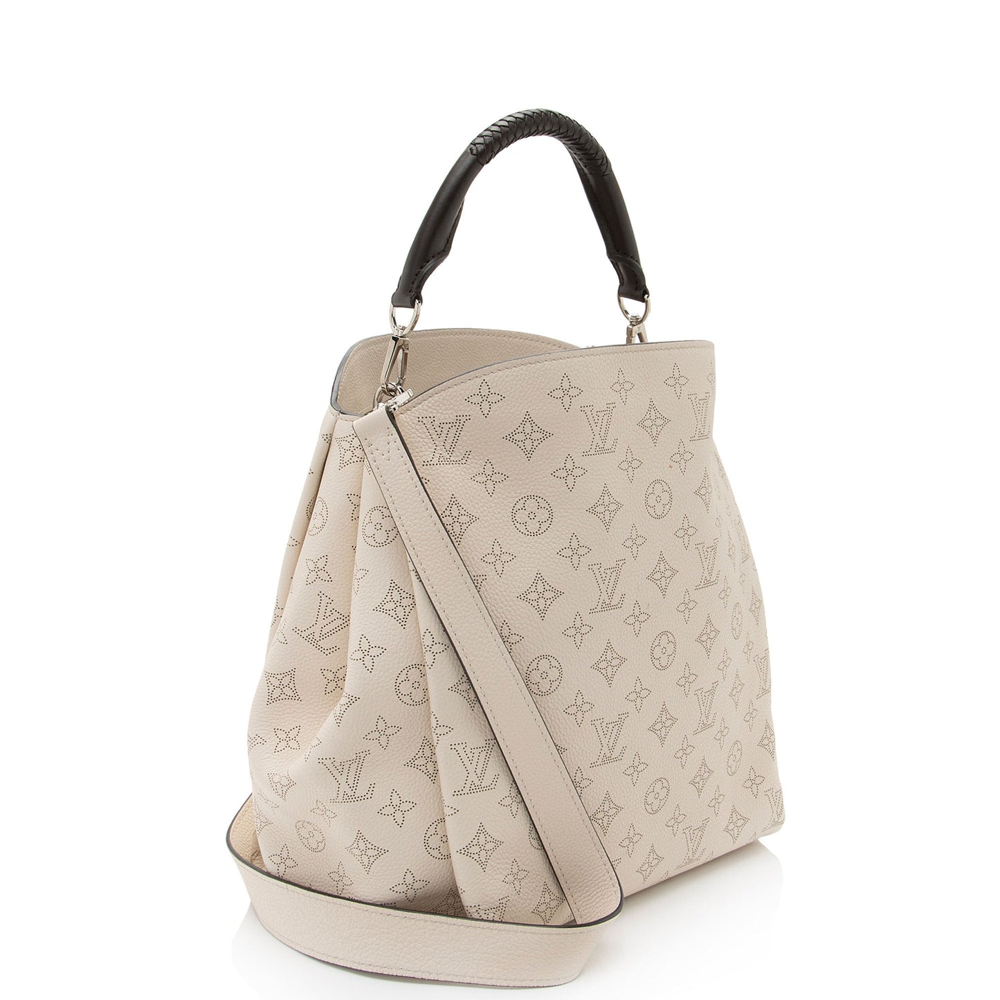 Louis Vuitton Mahina Leather Babylone PM Satchel