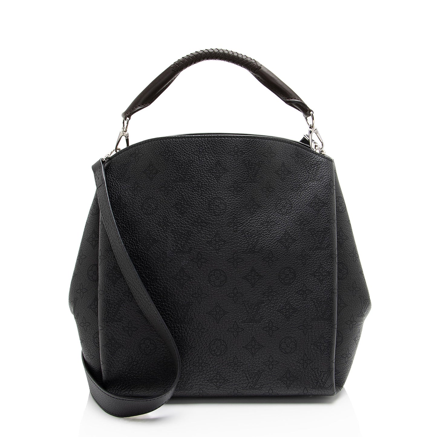 Louis Vuitton Mahina Leather Babylone PM Satchel