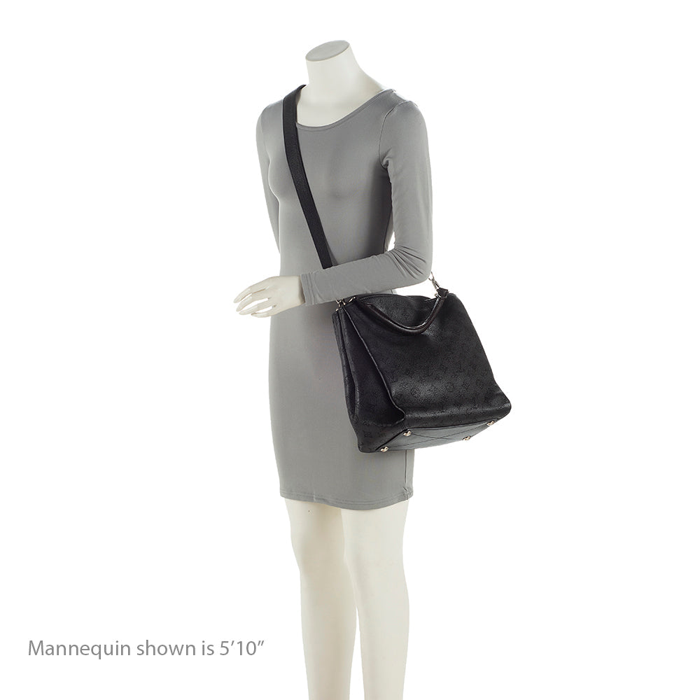 Louis Vuitton Mahina Leather Babylone PM Satchel