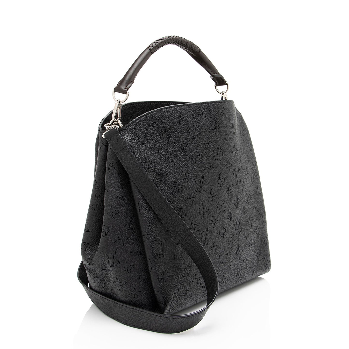 Louis Vuitton Mahina Leather Babylone PM Satchel