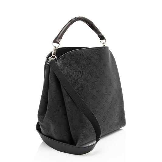 Louis Vuitton Mahina Leather Babylone PM Satchel