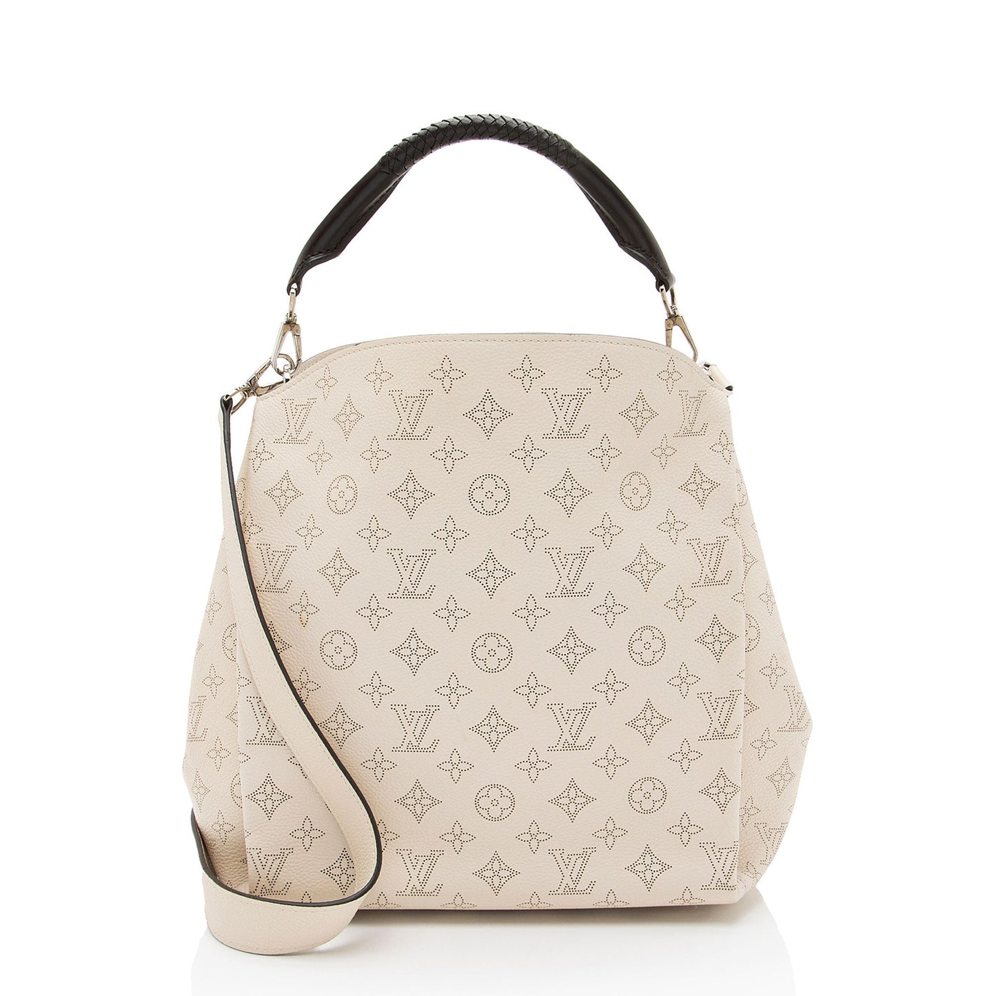 Louis Vuitton Mahina Leather Babylone PM Satchel