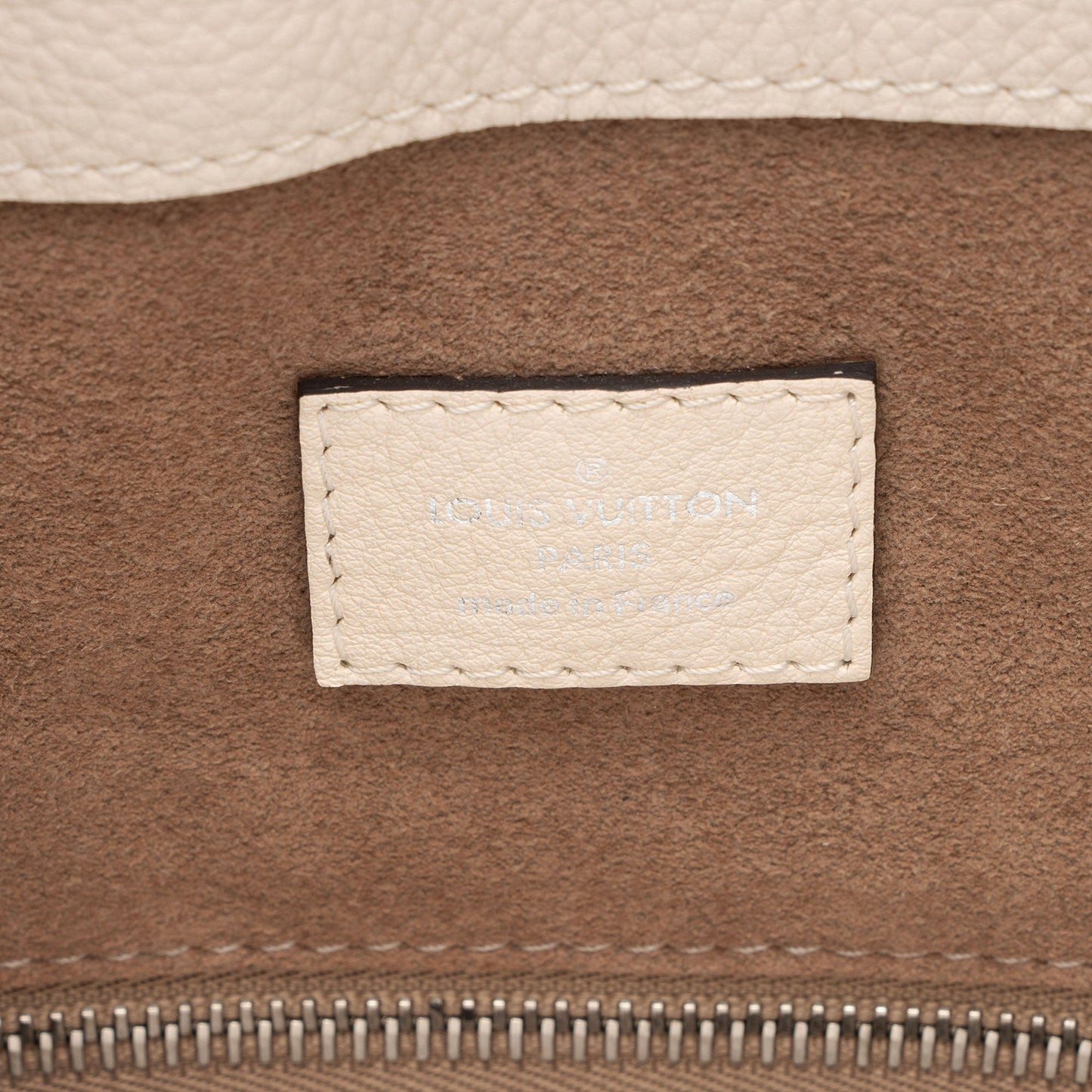 Louis Vuitton Mahina Leather Babylone PM Satchel