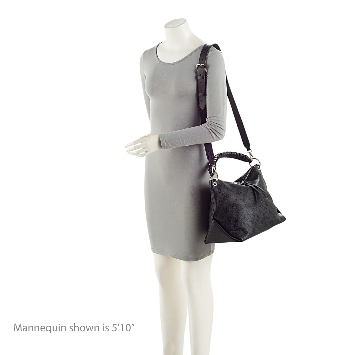 Louis Vuitton Mahina Leather Beaubourg MM Hobo