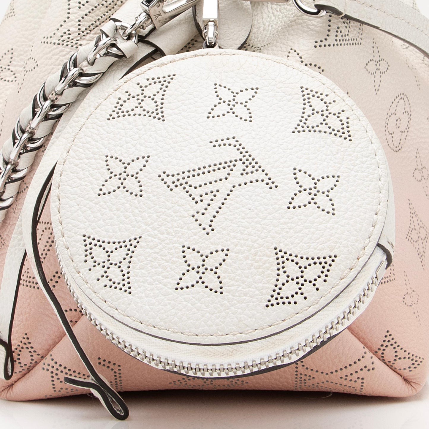 Louis Vuitton Mahina Leather Bella Medium Bucket Bag (SHF-vWLGtP)