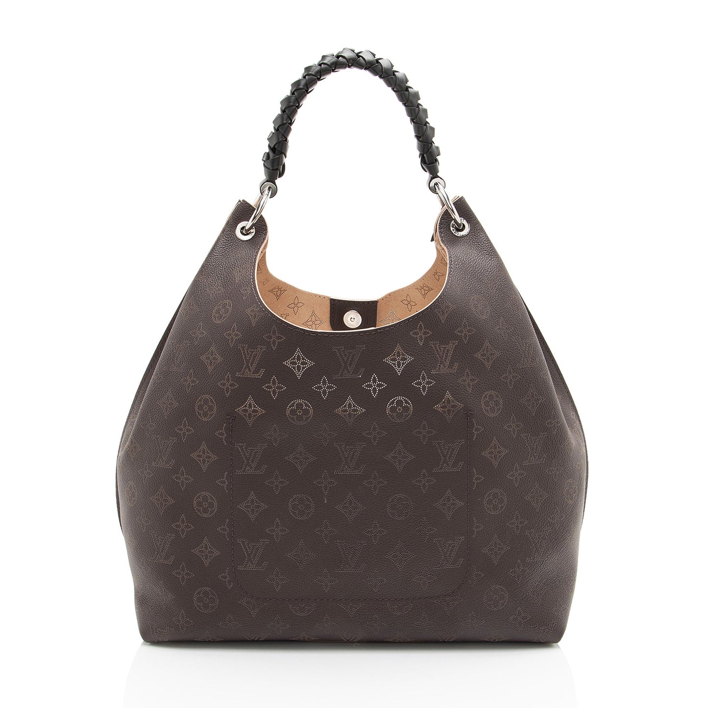 Louis Vuitton Mahina Leather Carmel Hobo