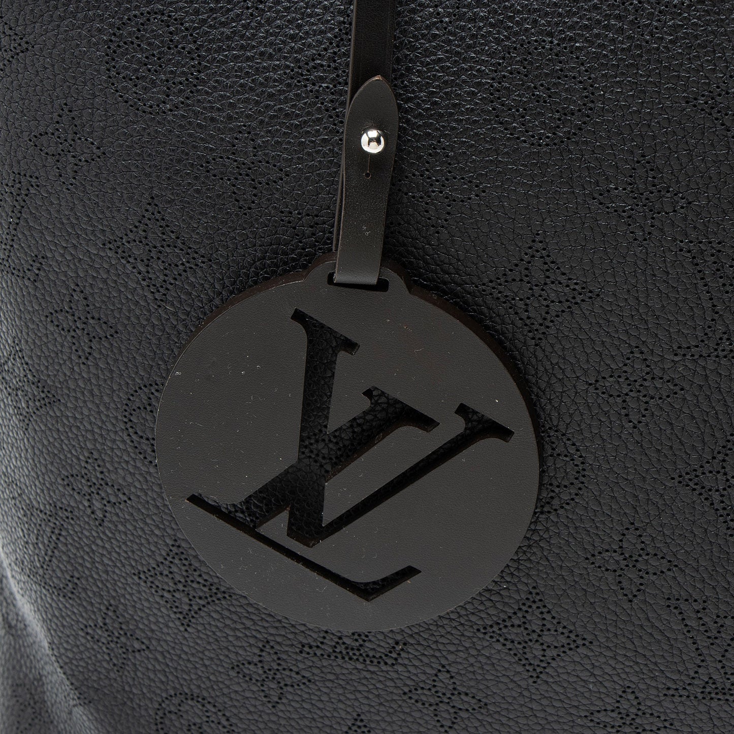 Louis Vuitton Mahina Leather Carmel Hobo