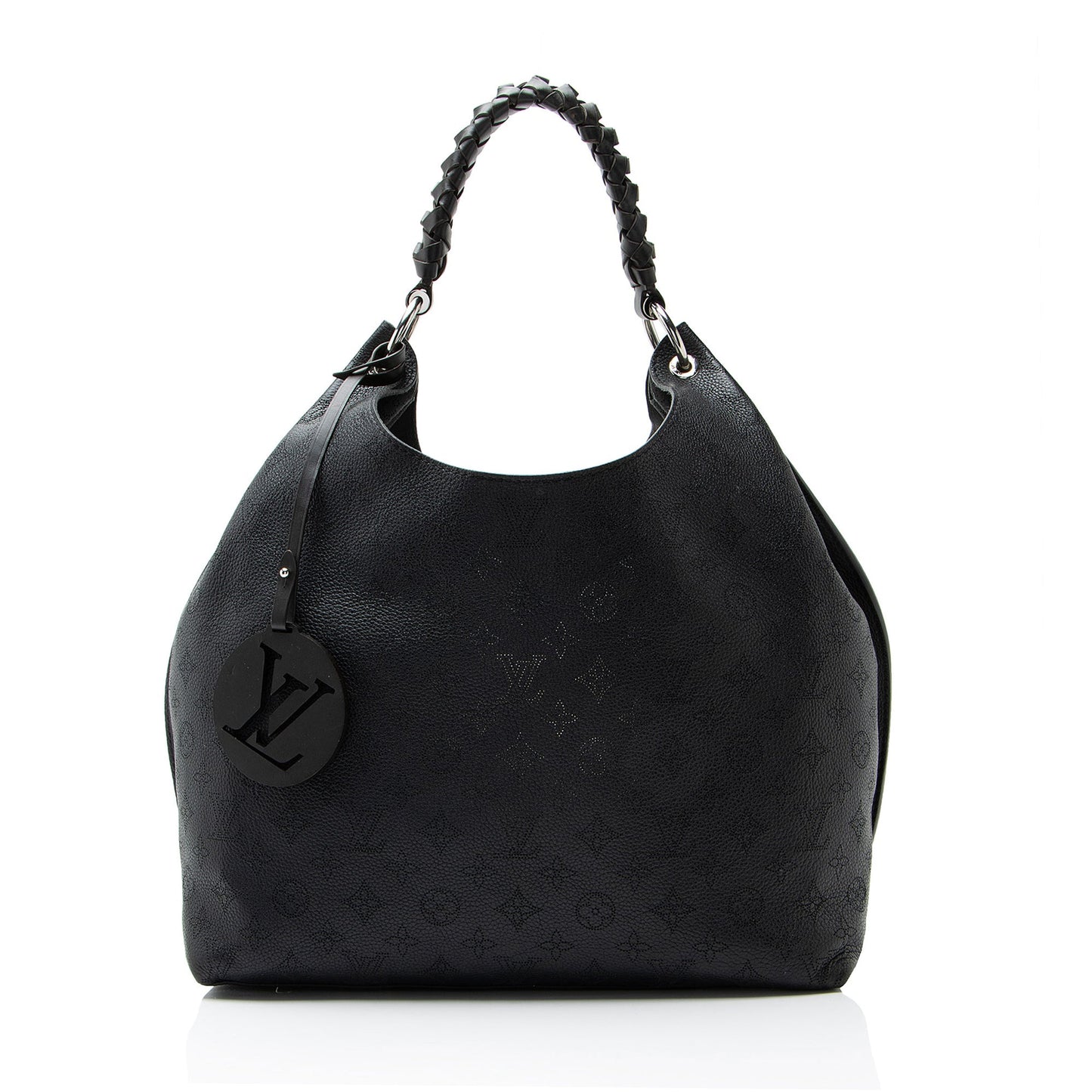 Louis Vuitton Mahina Leather Carmel Hobo