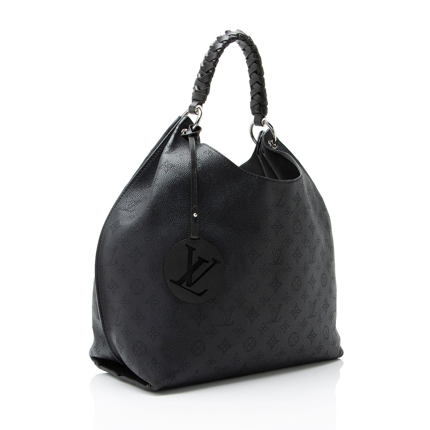 Louis Vuitton Mahina Leather Carmel Hobo