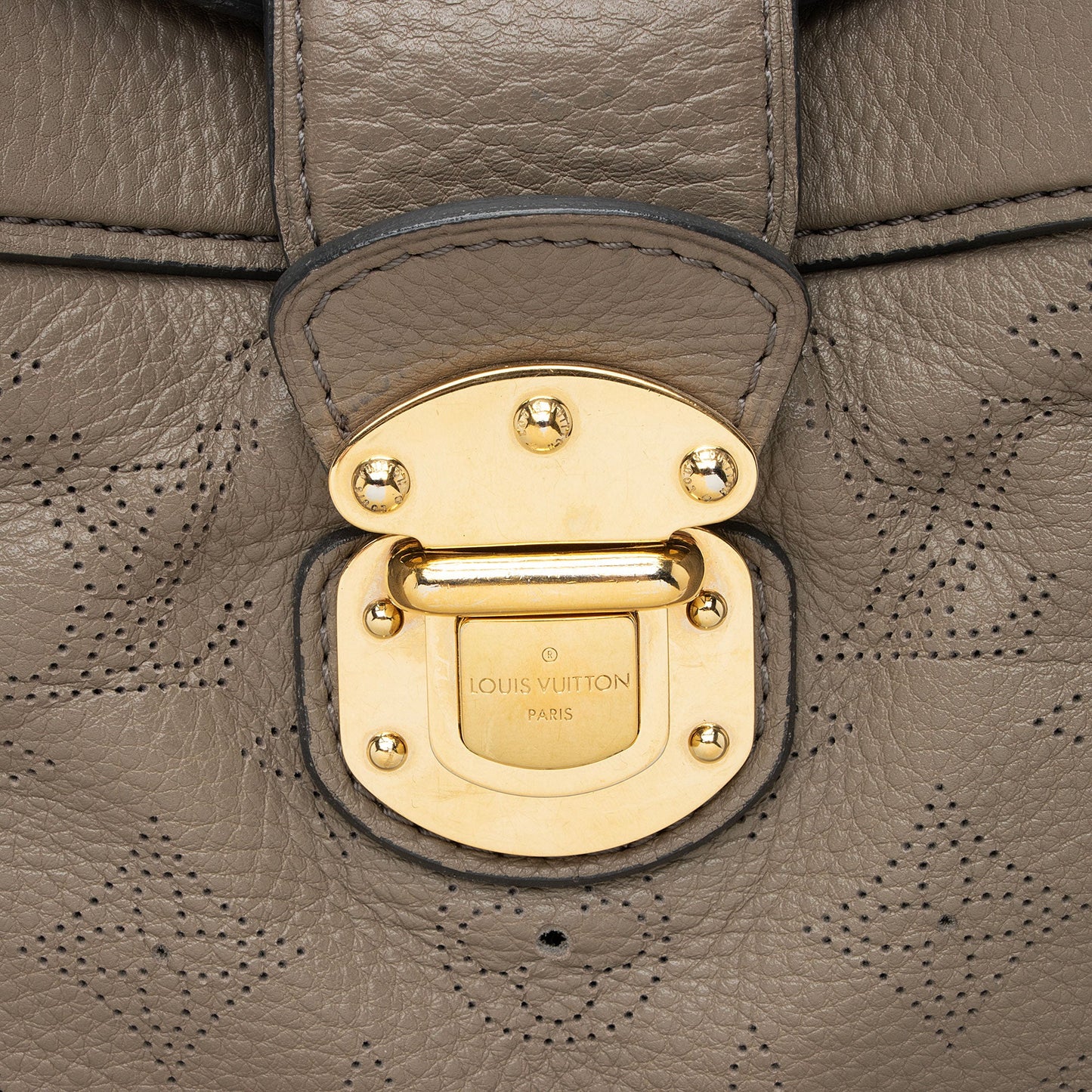 Louis Vuitton Mahina Leather Cirrus PM Satchel