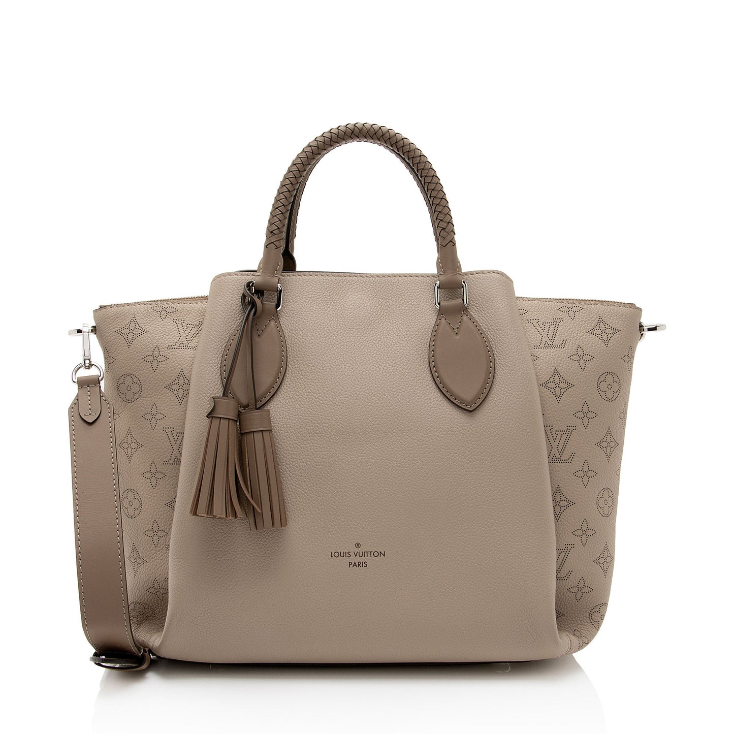 Louis Vuitton Mahina Leather Haumea Satchel (SHF-TqkVYe)