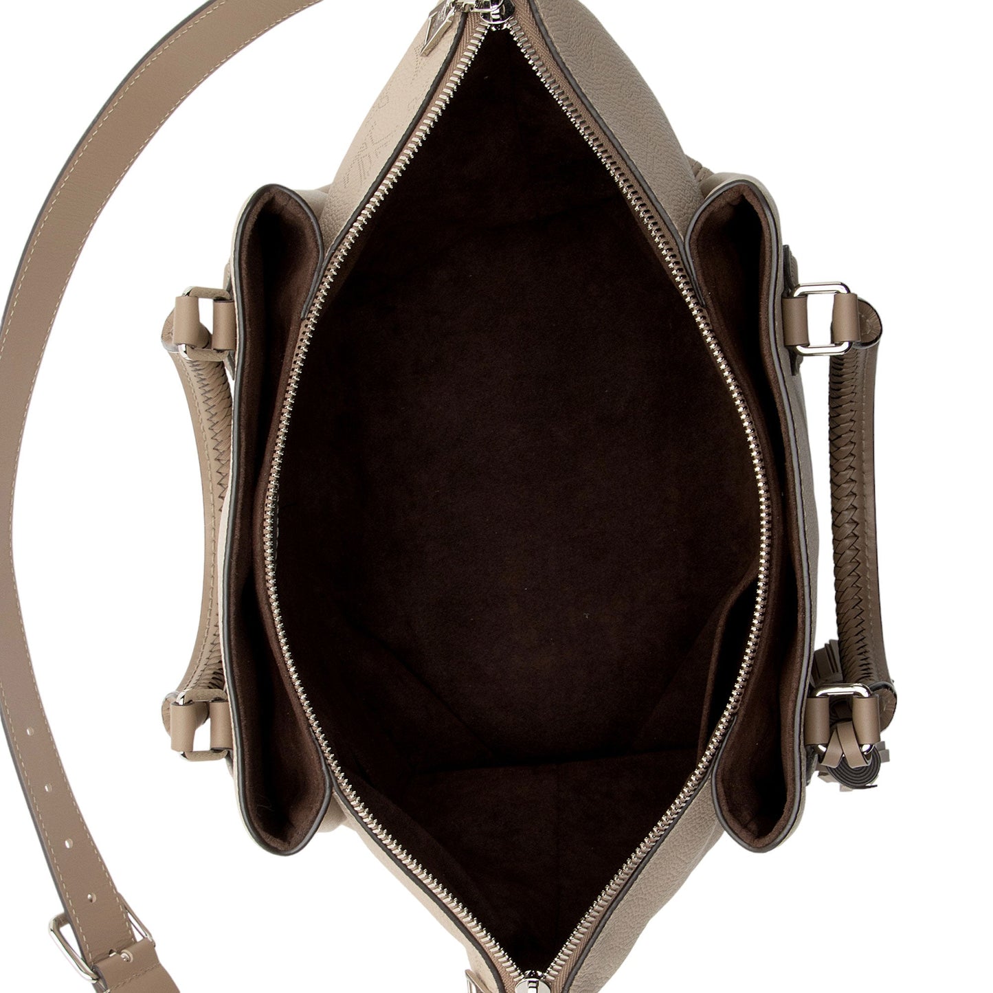 Louis Vuitton Mahina Leather Haumea Satchel (SHF-TqkVYe)