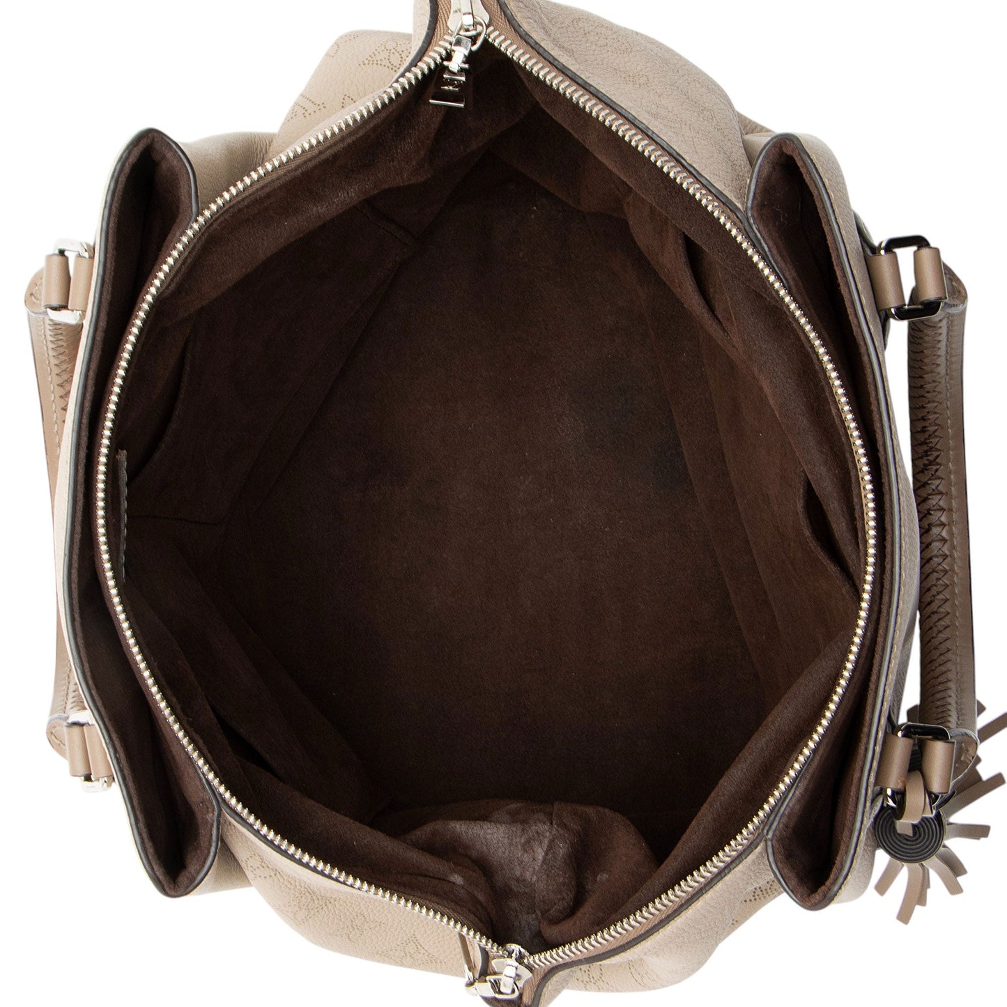 Louis Vuitton Mahina Leather Haumea Satchel