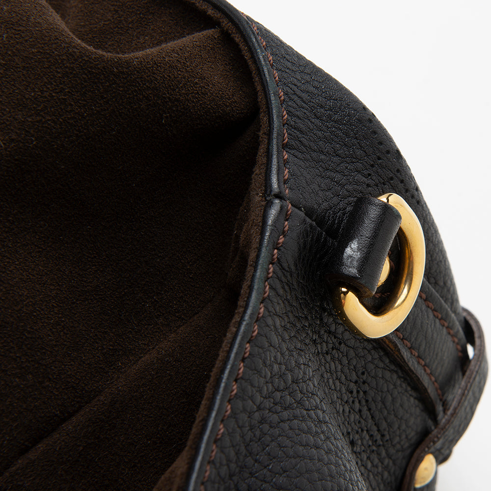 Louis Vuitton Mahina Leather L Hobo (SHF-13020)