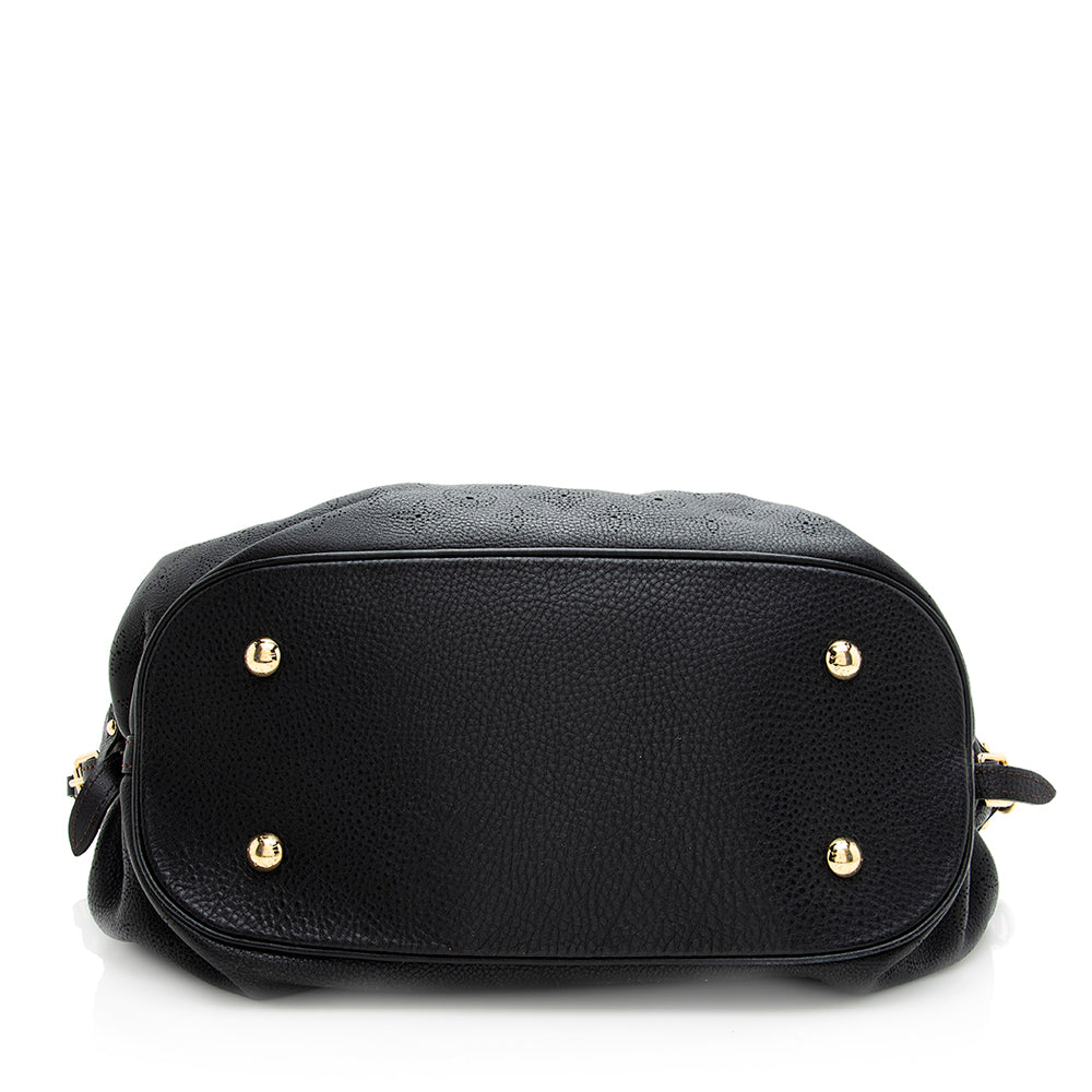 Louis Vuitton Mahina Leather L Hobo (SHF-19378)