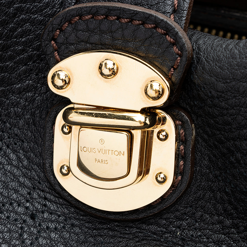 Louis Vuitton Mahina Leather L Hobo (SHF-19378)