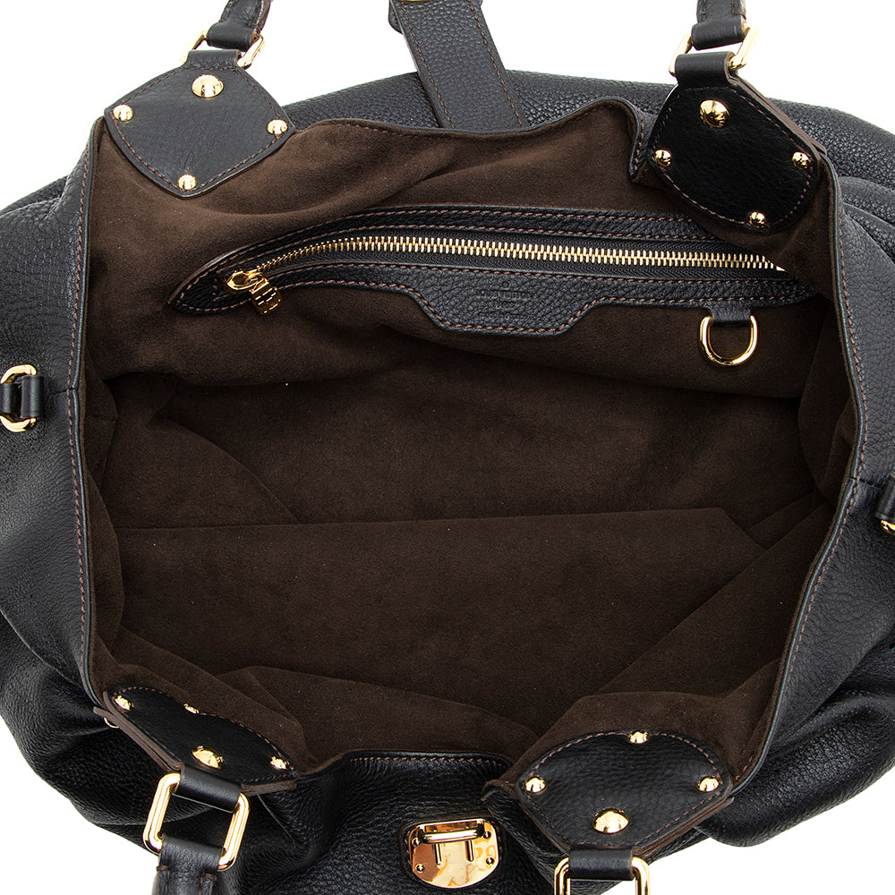 Louis Vuitton Mahina Leather L Hobo (SHF-19378)