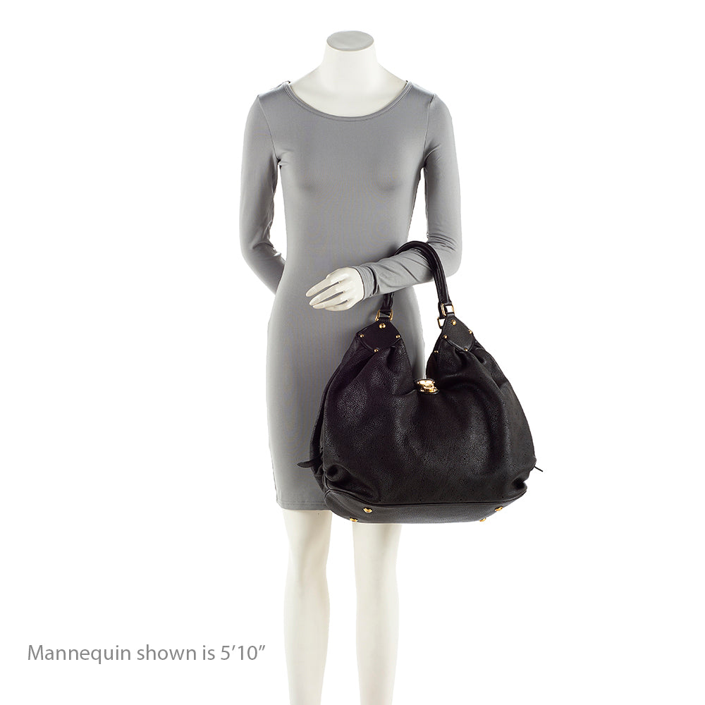 Louis Vuitton Mahina Leather L Hobo (SHF-19856)