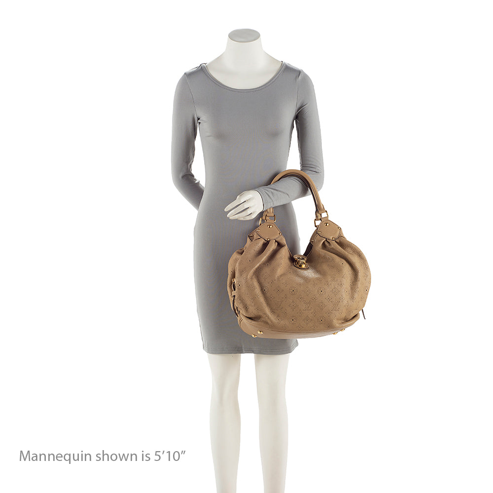 Louis Vuitton Mahina Leather L Hobo (SHF-19845)