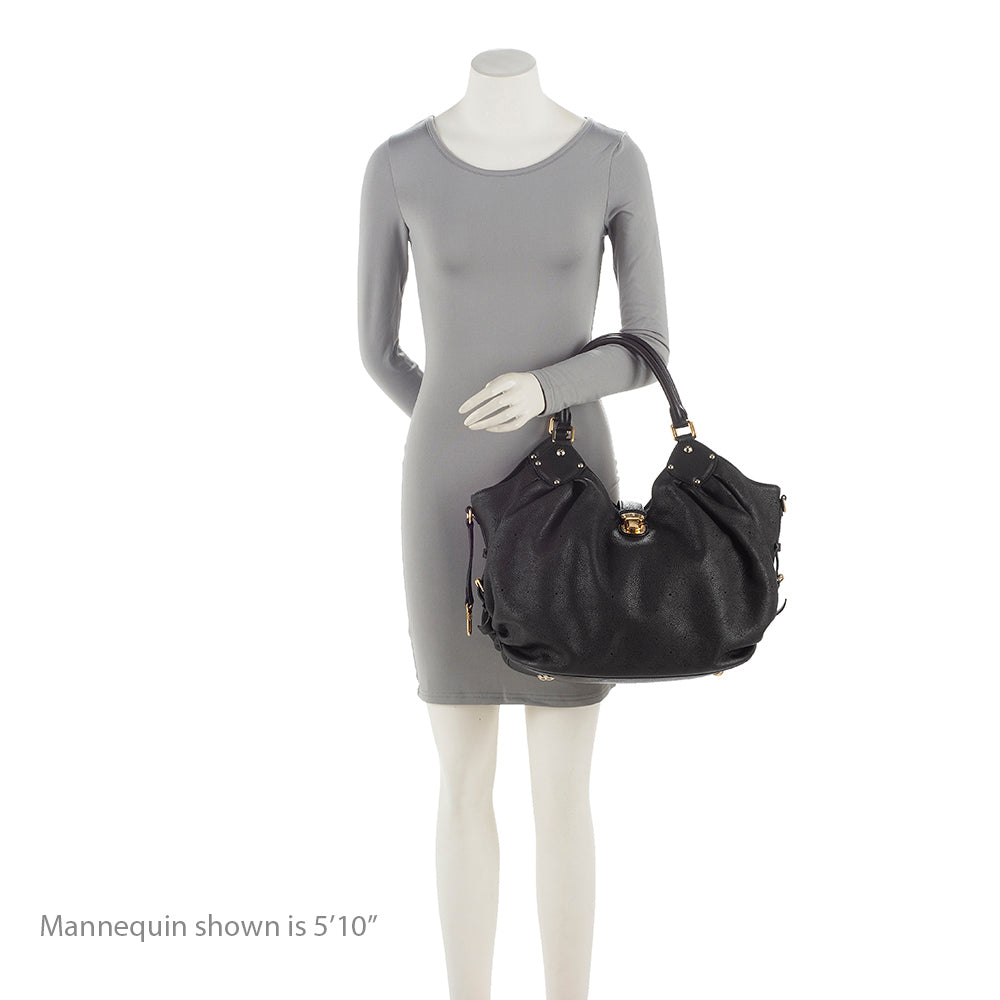 Louis Vuitton Mahina Leather L Hobo (SHF-21768)