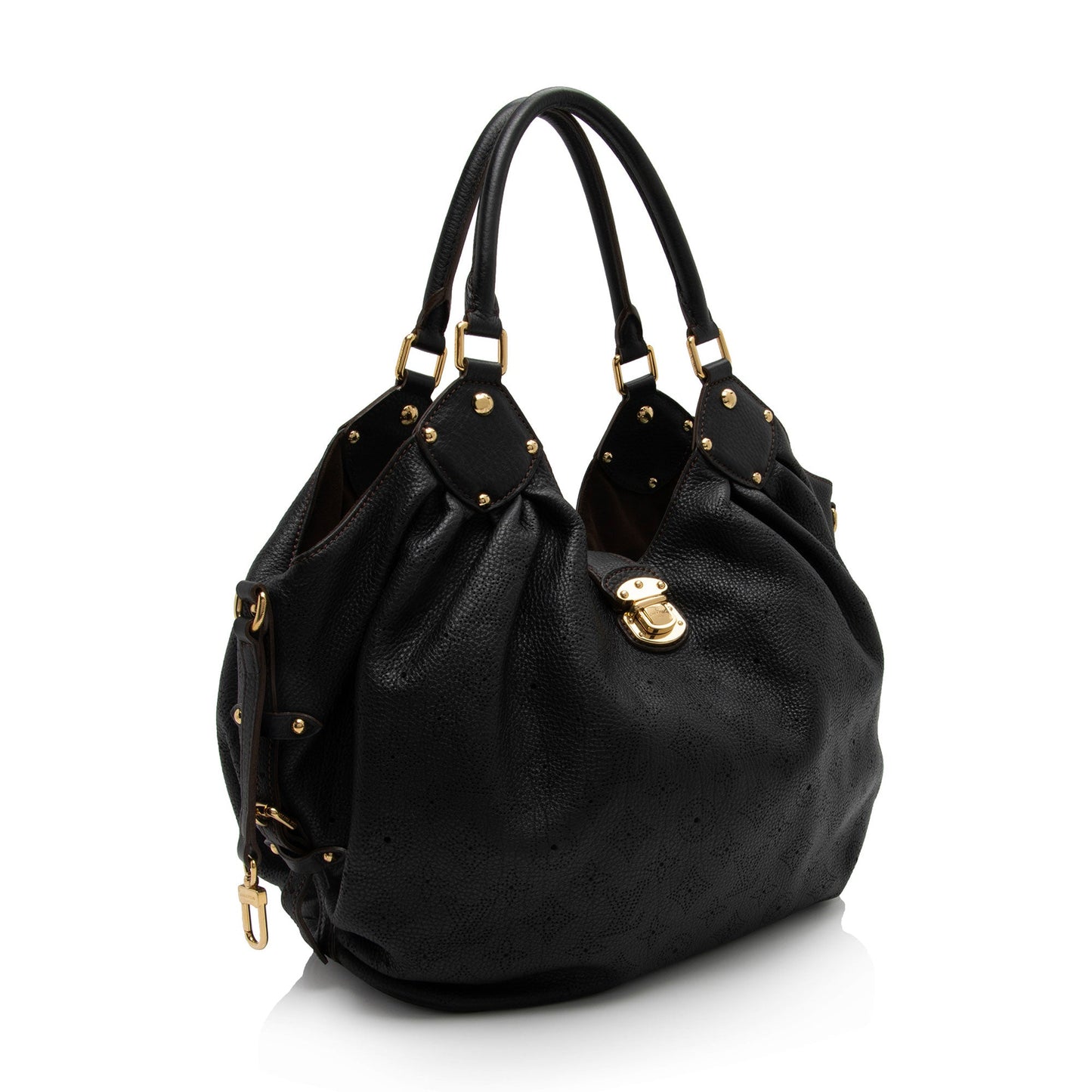 Louis Vuitton Mahina Leather L Hobo (SHF-zuLmBU)