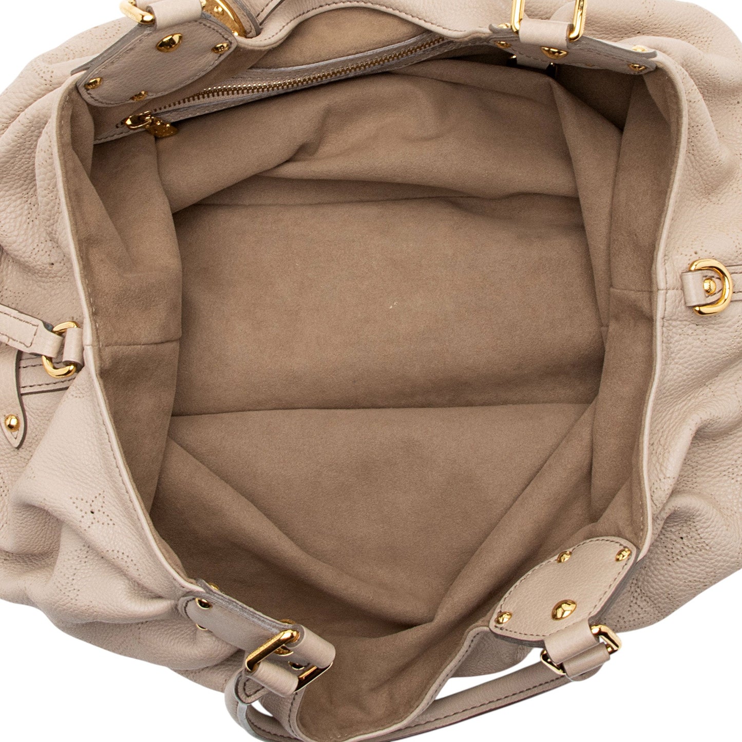 Louis Vuitton Mahina Leather L Hobo