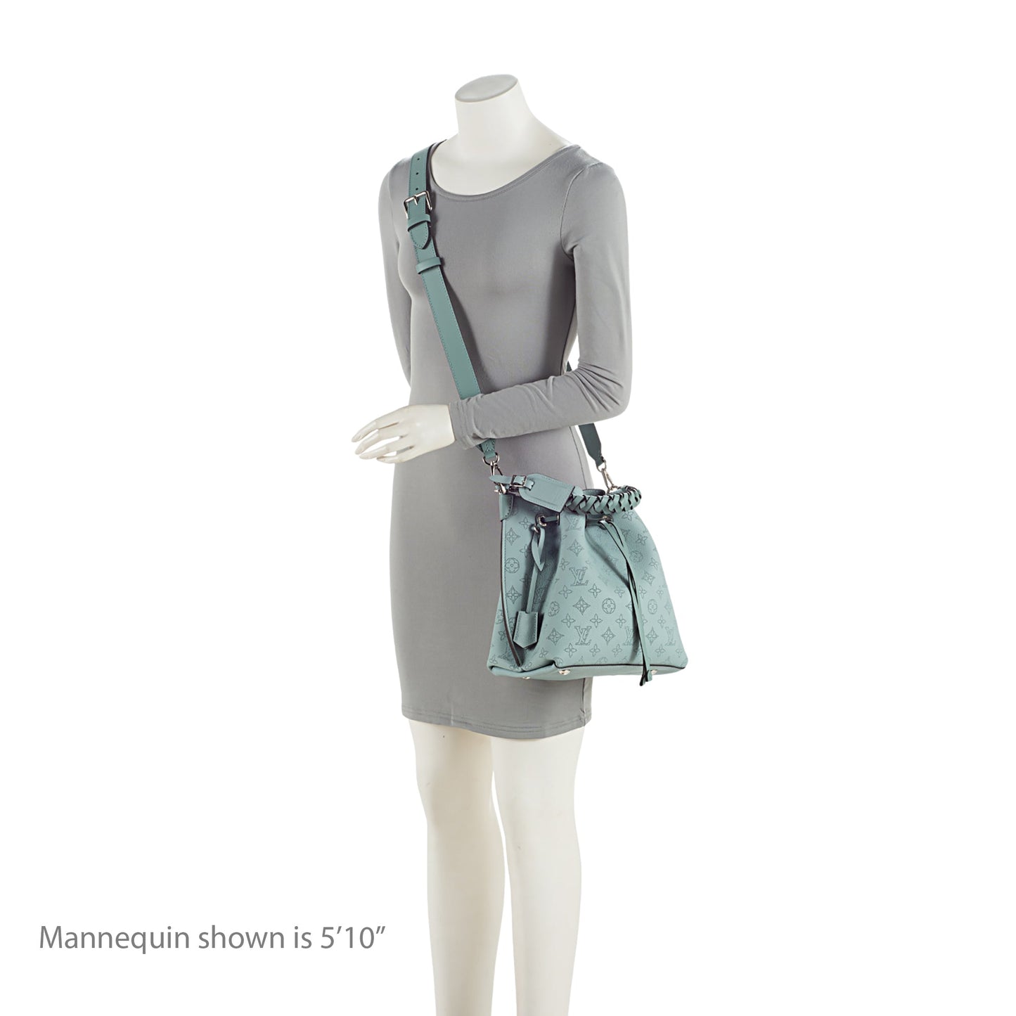 Louis Vuitton Mahina Leather Muria Bucket Bag (SHF-C511ja)