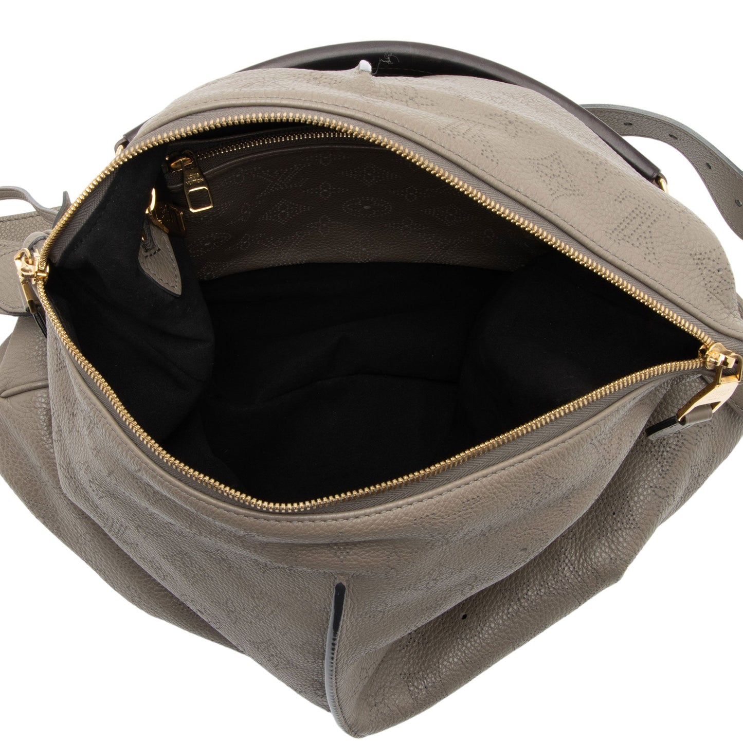 Louis Vuitton Mahina Leather Selene MM Shoulder Bag (SHF-QeOxAV)