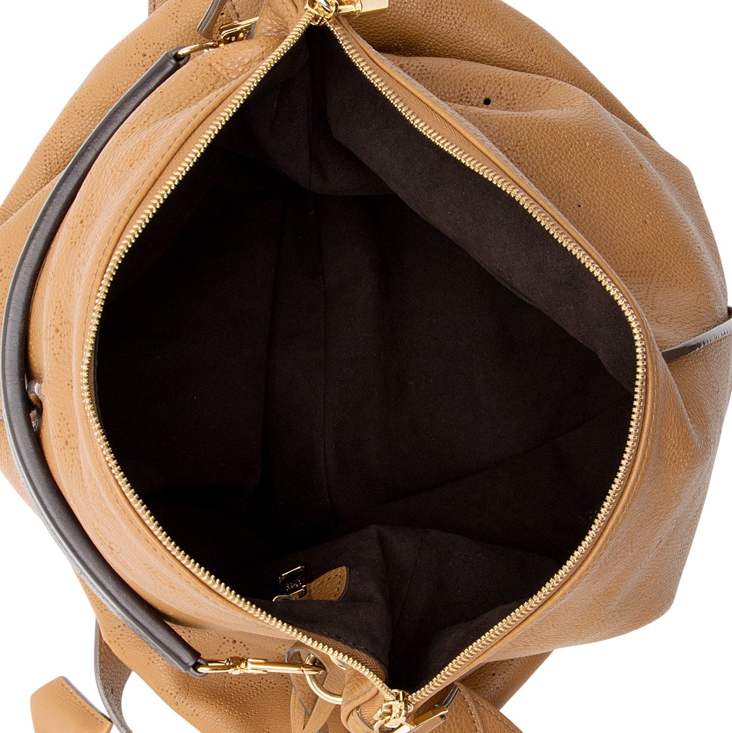 Louis Vuitton Mahina Leather Selene MM Shoulder Bag