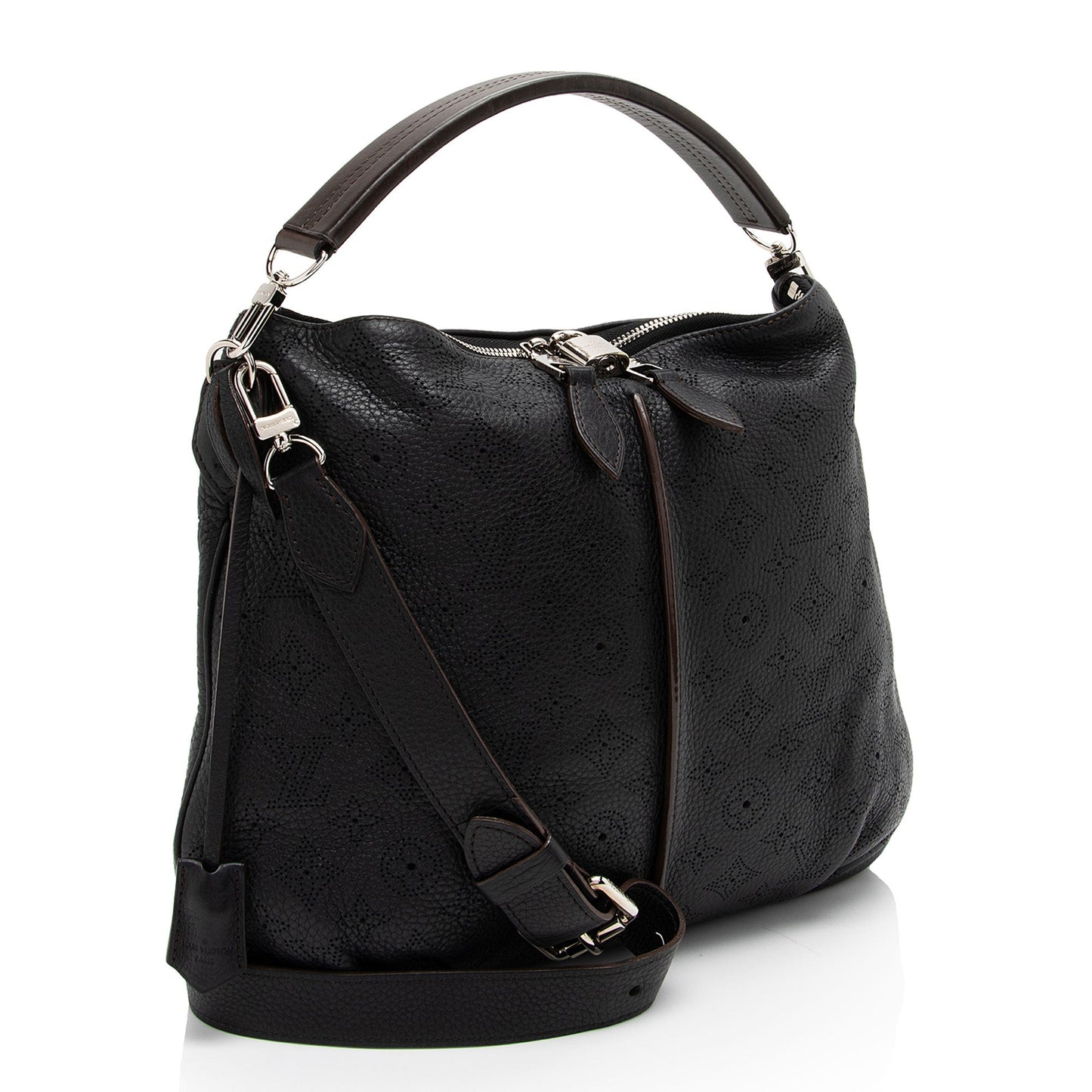 Louis Vuitton Mahina Leather Selene PM Shoulder Bag (SHF-oPhxXw)