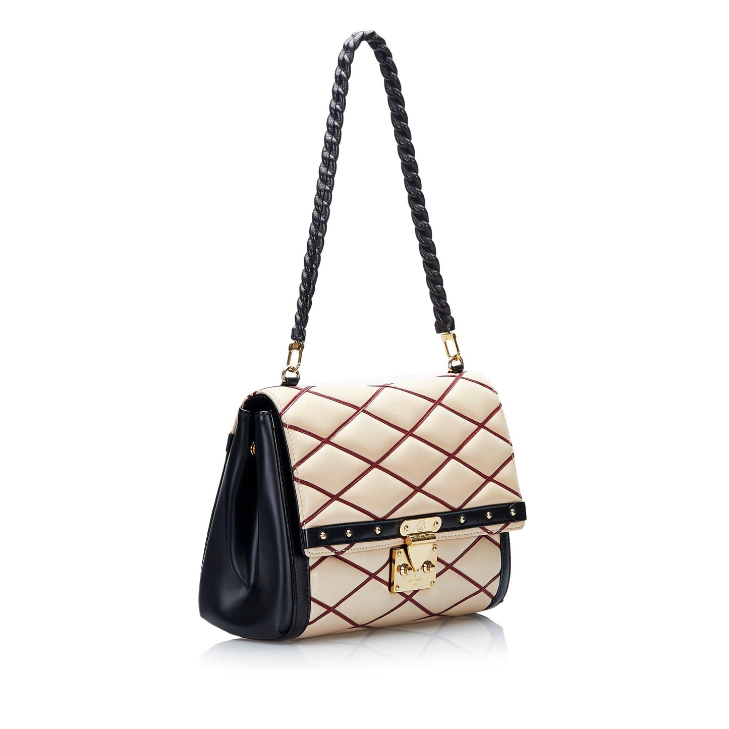 Louis Vuitton Malletage Pochette Flap Bag (SHG-RBILl4)