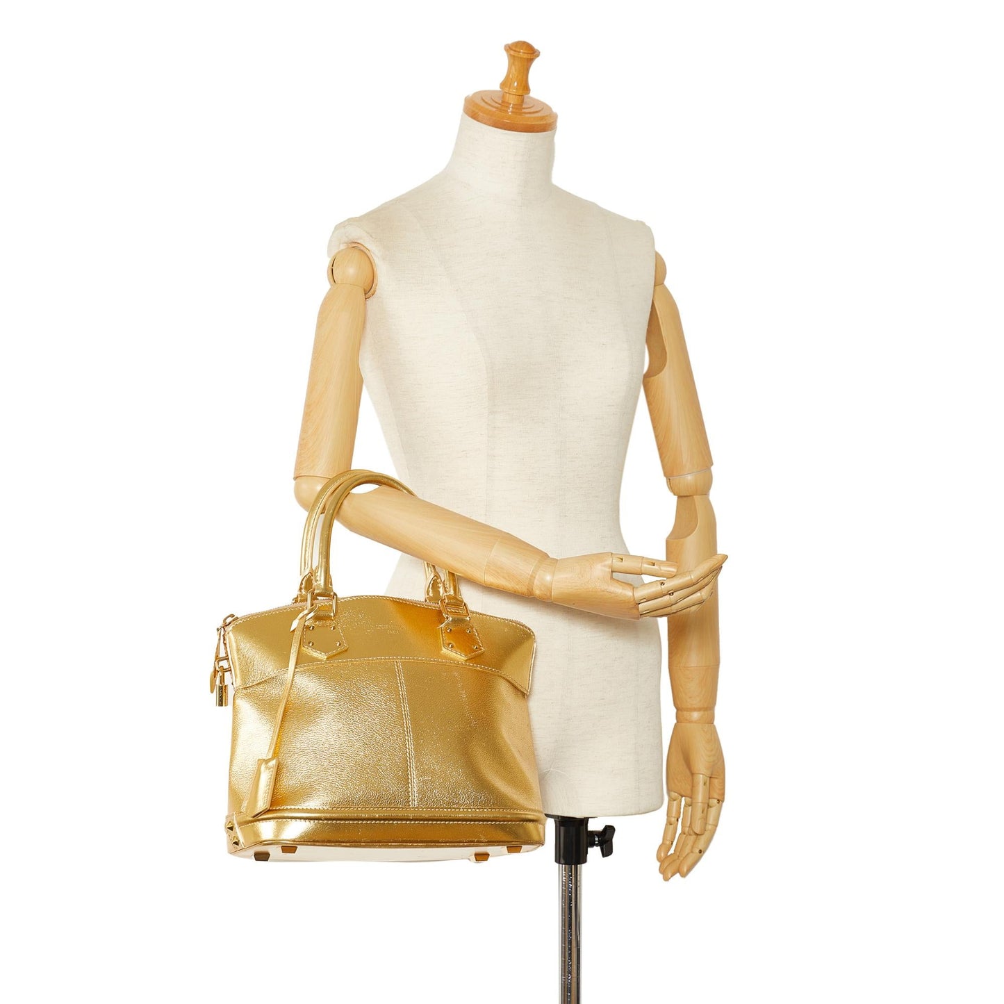 Louis Vuitton Metallic Suhali Lockit MM (SHG-hXmCVJ)