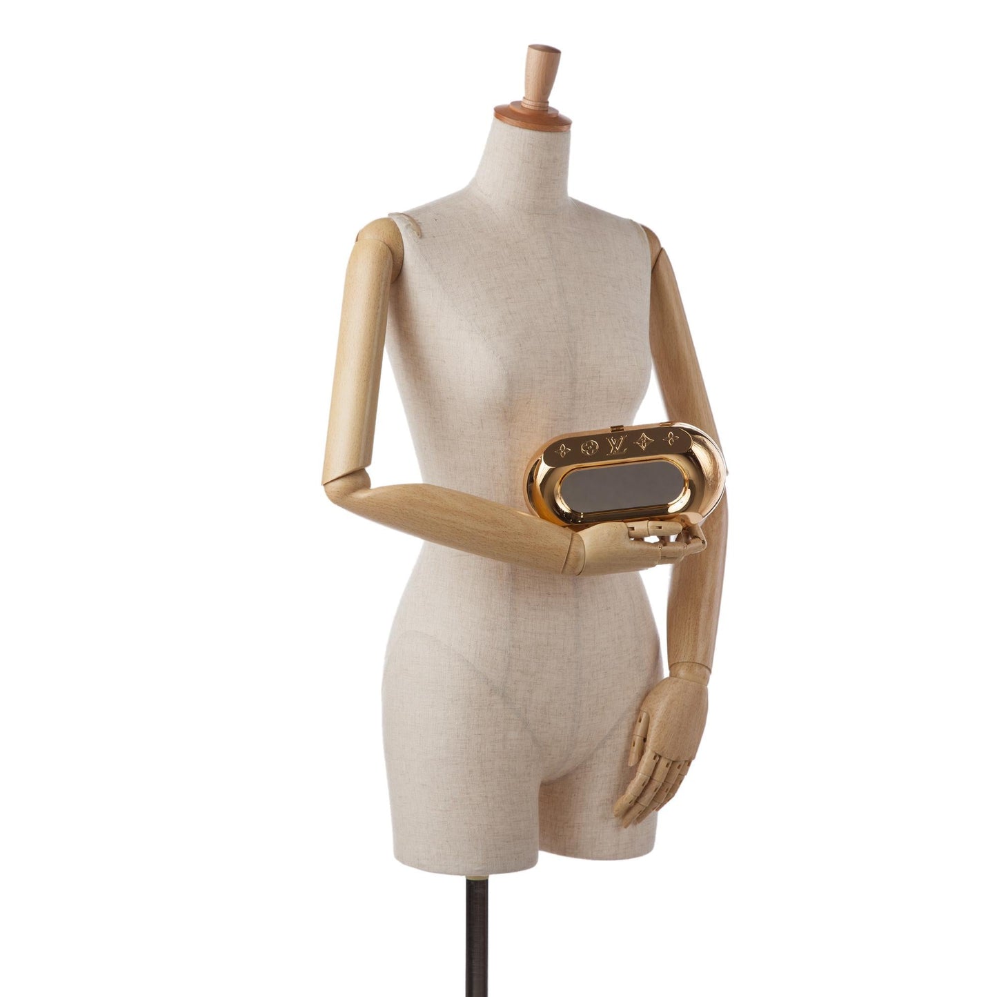 Louis Vuitton Minaudiere Shell Clutch (SHG-Tr5sJq)