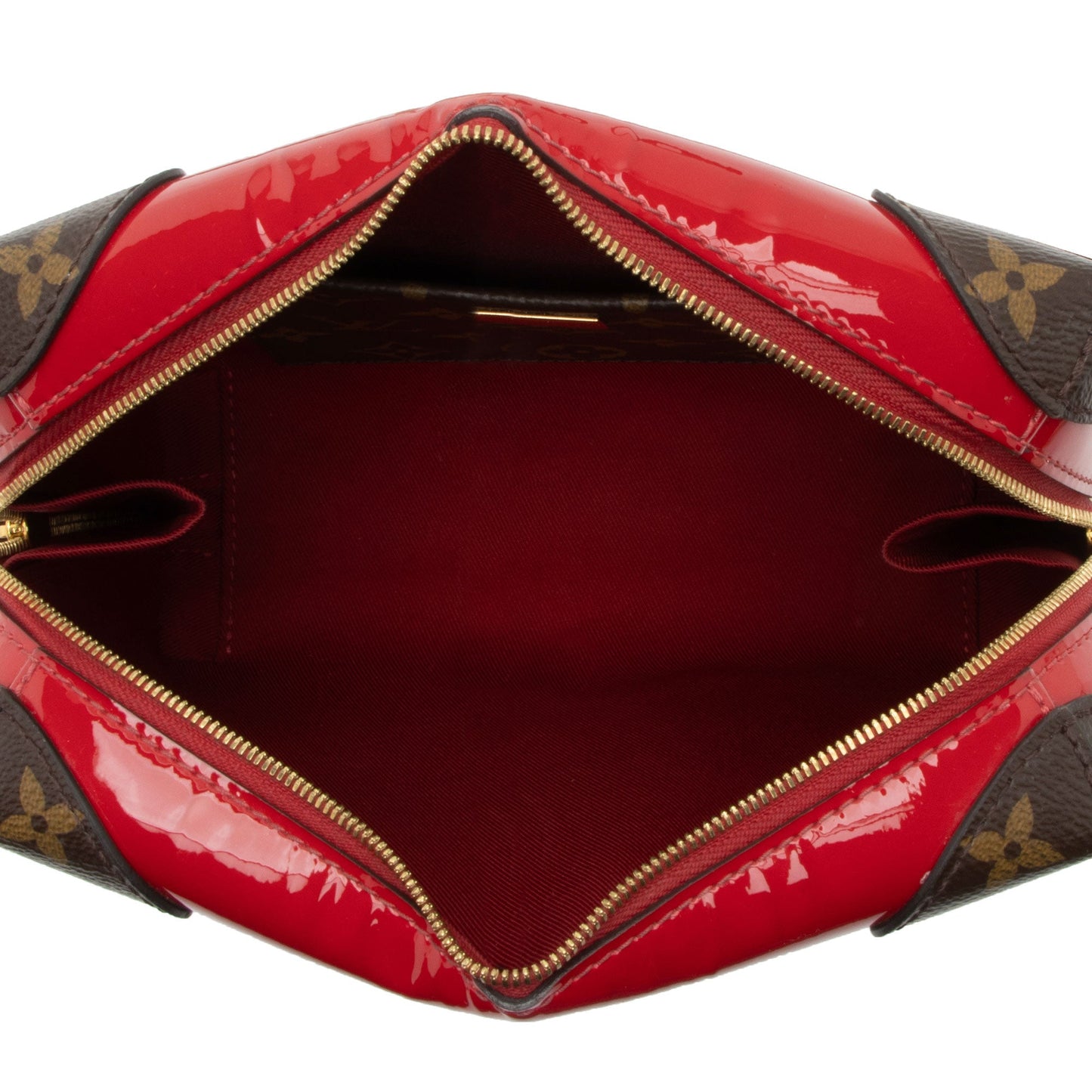 Louis Vuitton Miroir Patent Leather Venice Shoulder Bag (SHF-KHz2fu)