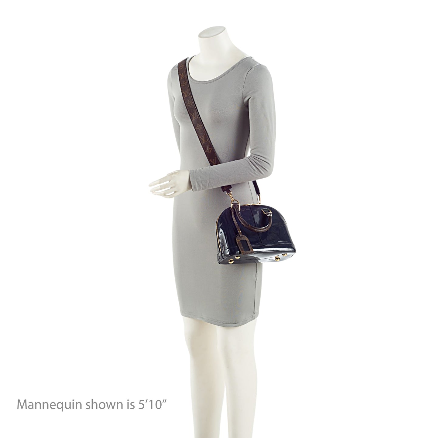 Louis Vuitton Miroir Vernis Alma BB Satchel