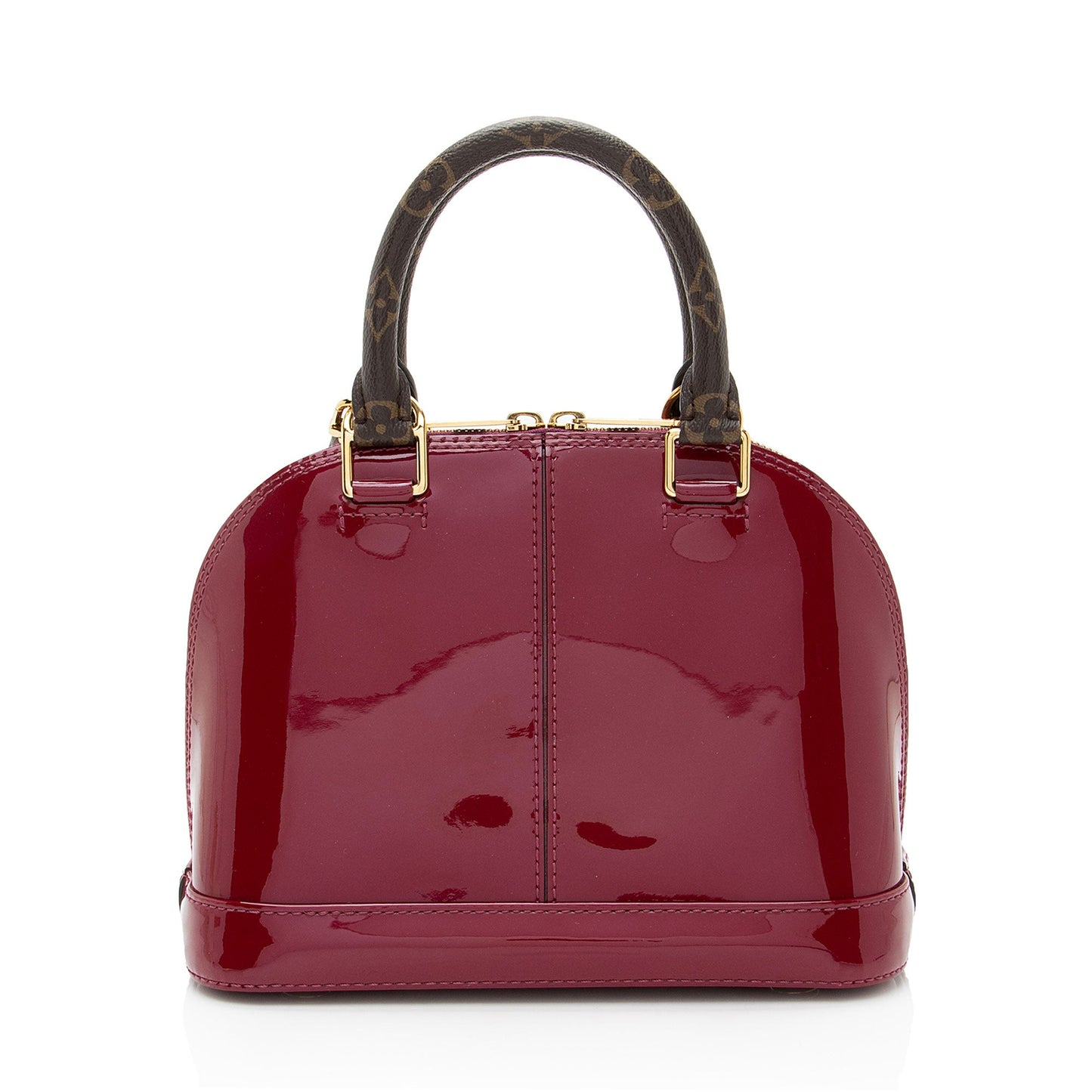Louis Vuitton Miroir Vernis Alma BB Satchel