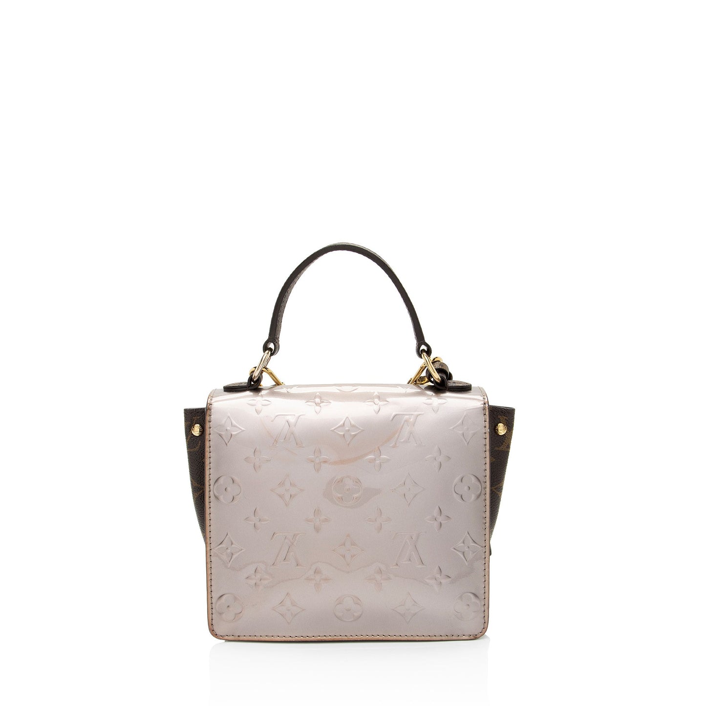 Louis Vuitton Miroir Vernis Spring Street Bitume Satchel (SHF-ptfzF0)