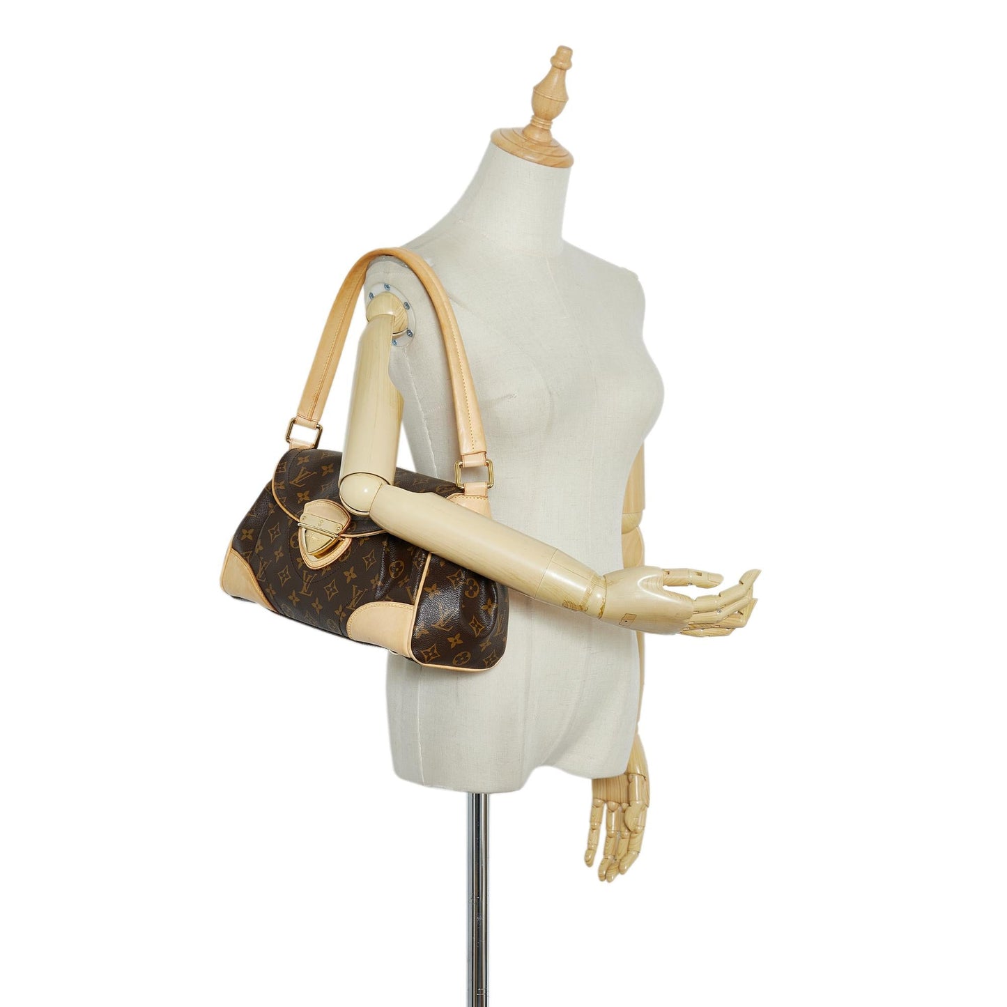 Louis Vuitton Monogram Beverly MM (SHG-Q0saqI)