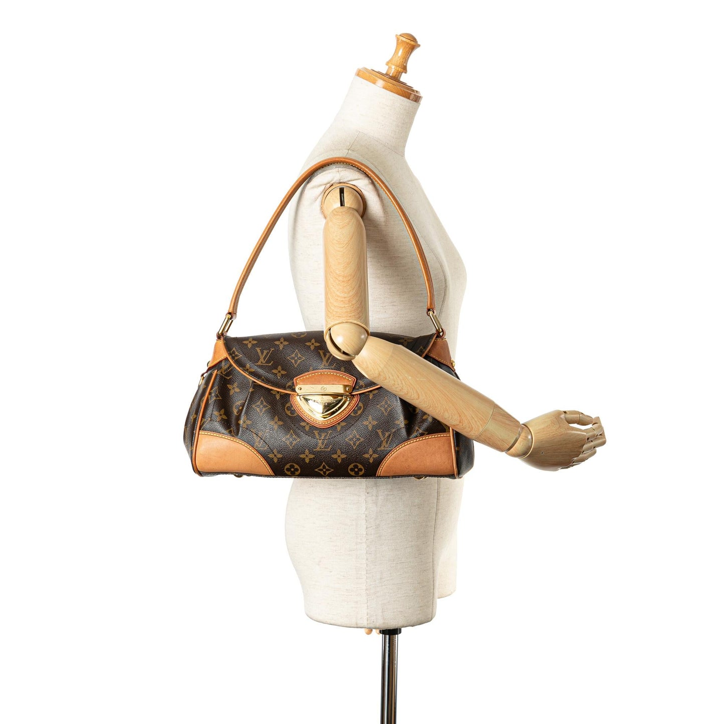 Louis Vuitton Monogram Beverly MM (SHG-uiBvxZ)