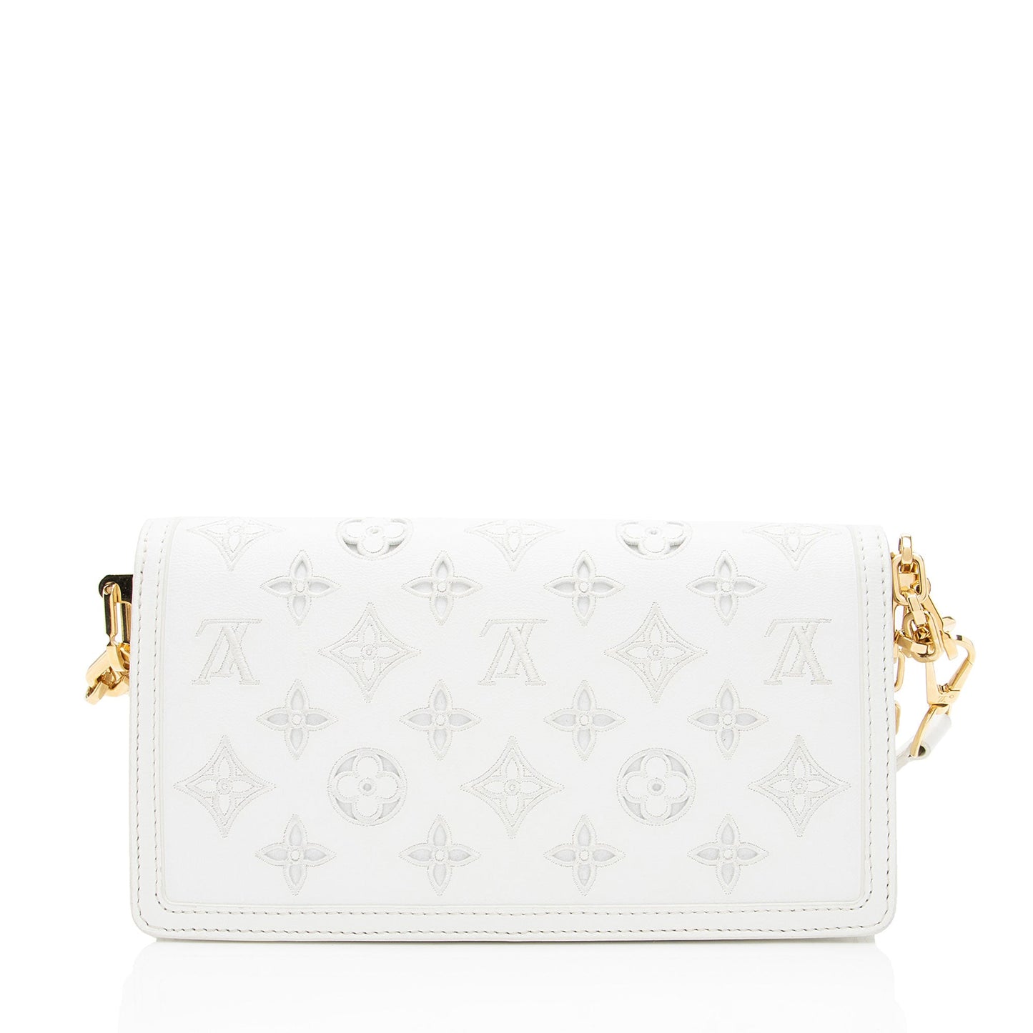 Louis Vuitton Monogram Broderie Anglaise Dauphine E/W Shoulder Bag