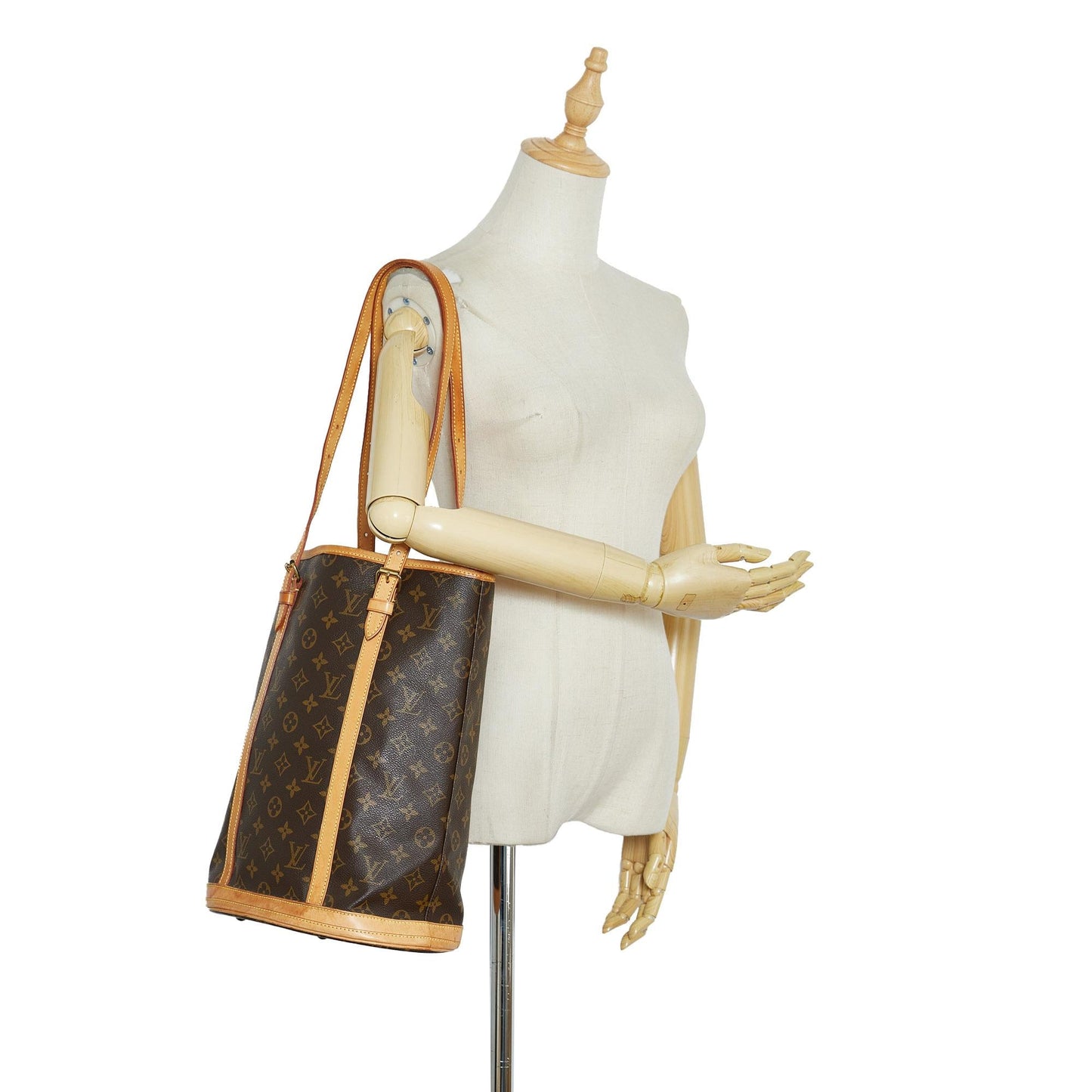 Louis Vuitton Monogram Bucket GM (SHG-W08xDi)