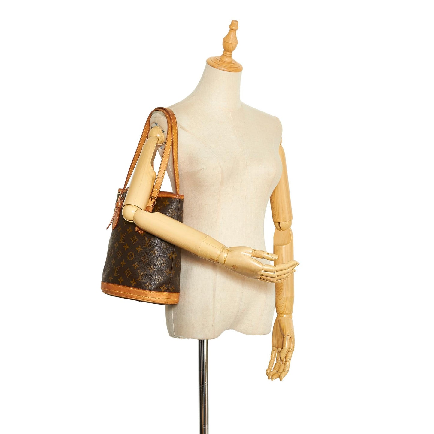 Louis Vuitton Monogram Bucket PM (SHG-gSGIv1)