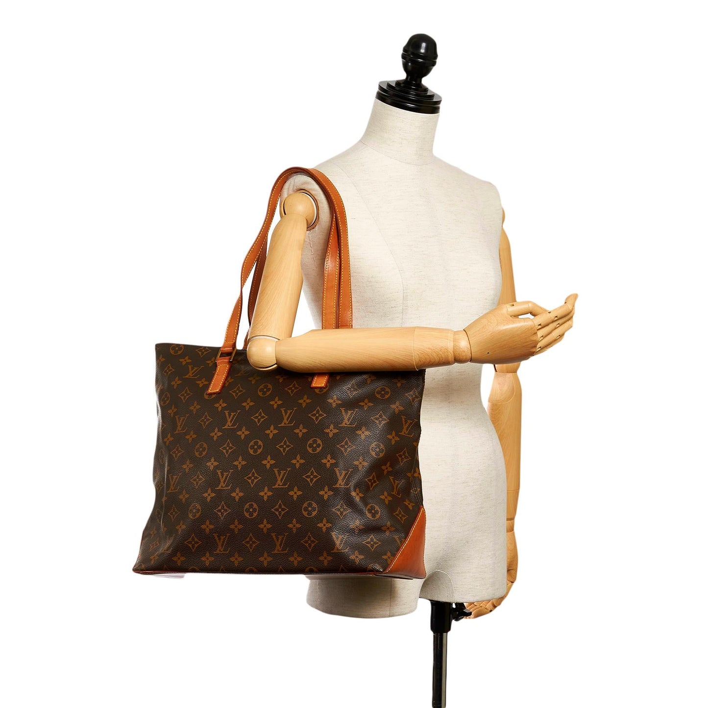 Louis Vuitton Monogram Cabas Mezzo (SHG-29951)