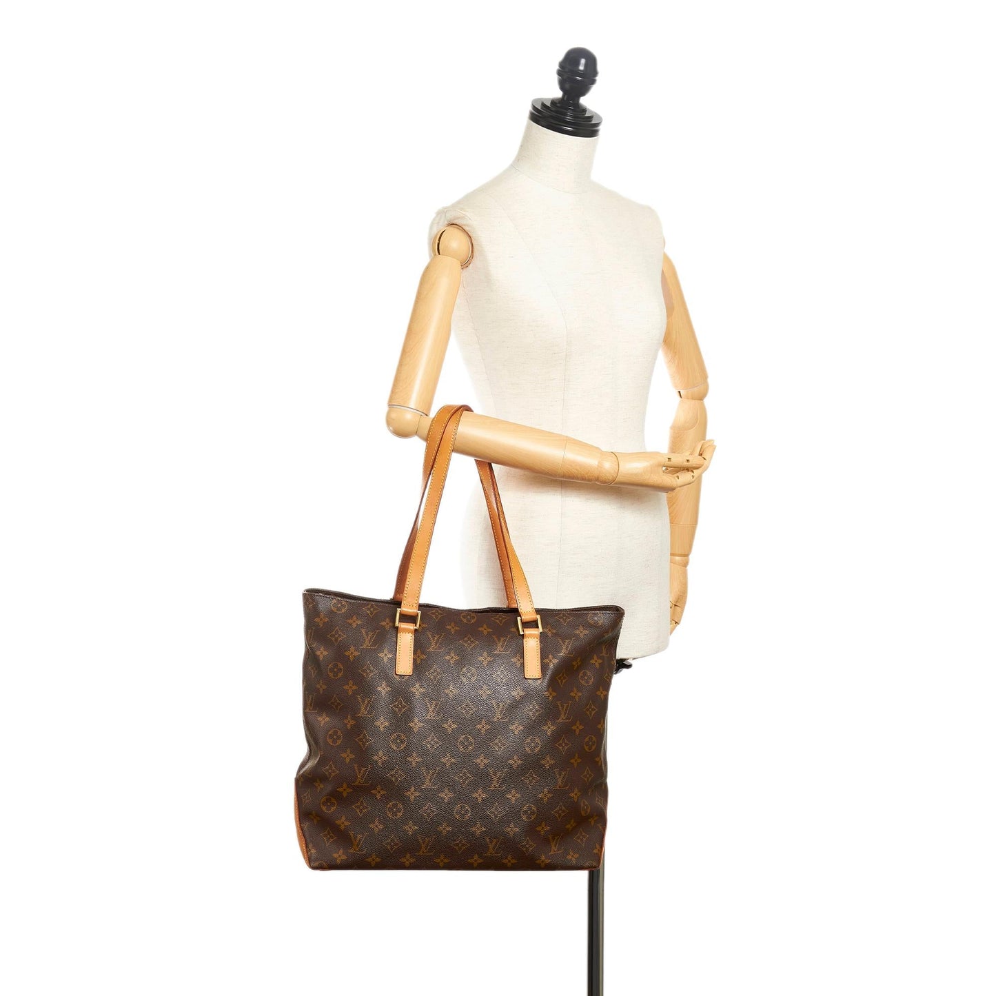 Louis Vuitton Monogram Cabas Mezzo (SHG-31886)