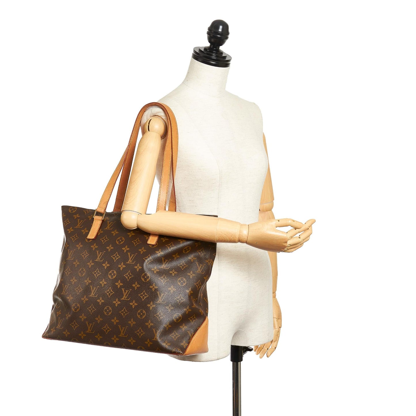 Louis Vuitton Monogram Cabas Mezzo (SHG-34760)